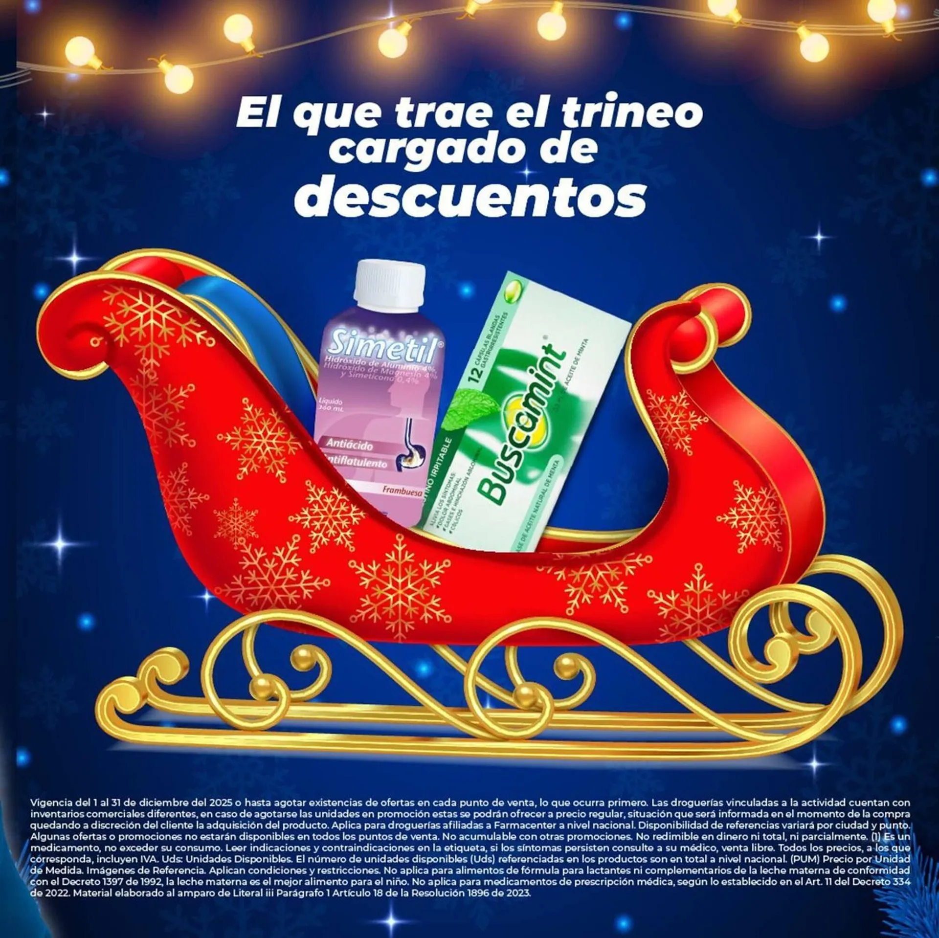 Catalogo de Catálogo Farmacenter 10 de diciembre al 31 de diciembre 2025 - Pag 1