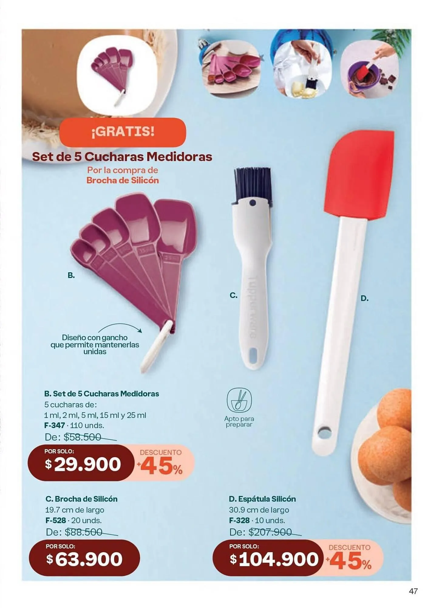 Catalogo de Catálogo Tupperware 19 de noviembre al 31 de diciembre 2024 - Pag 47
