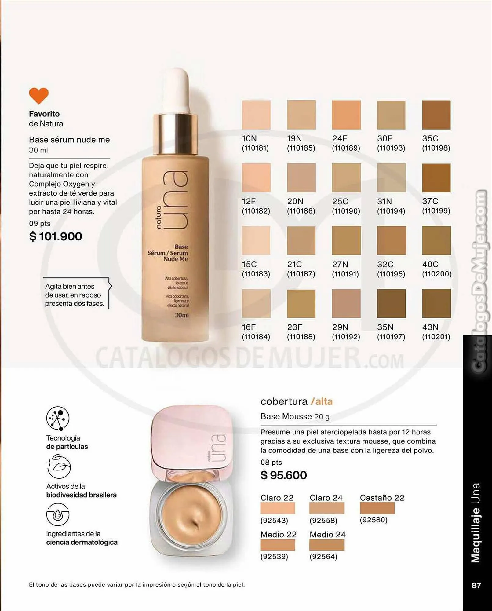 Catalogo de Catálogo Natura 31 de agosto al 2 de septiembre 2023 - Pag 87