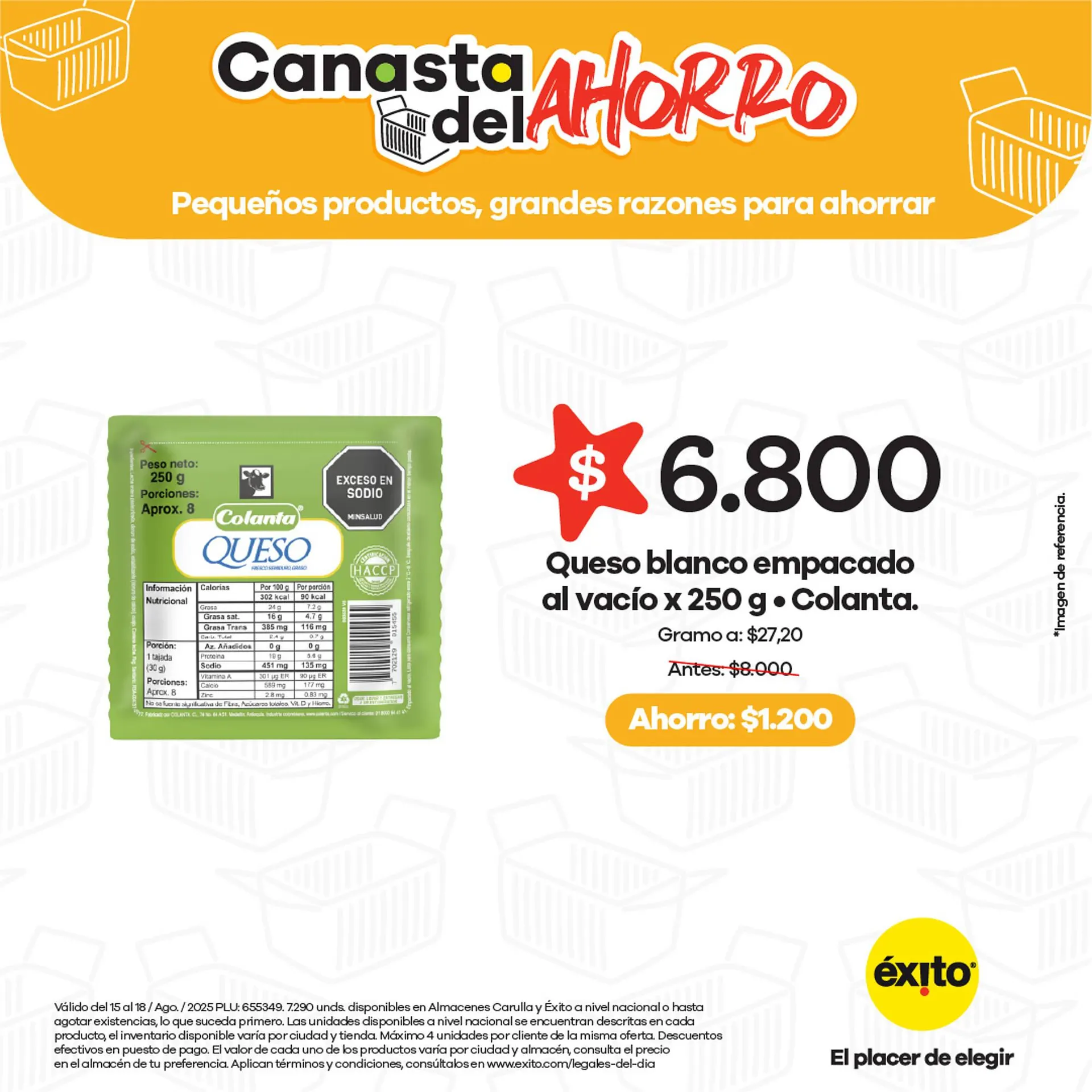 Catalogo de Catálogo Éxito 17 de agosto al 18 de agosto 2025 - Pag 3