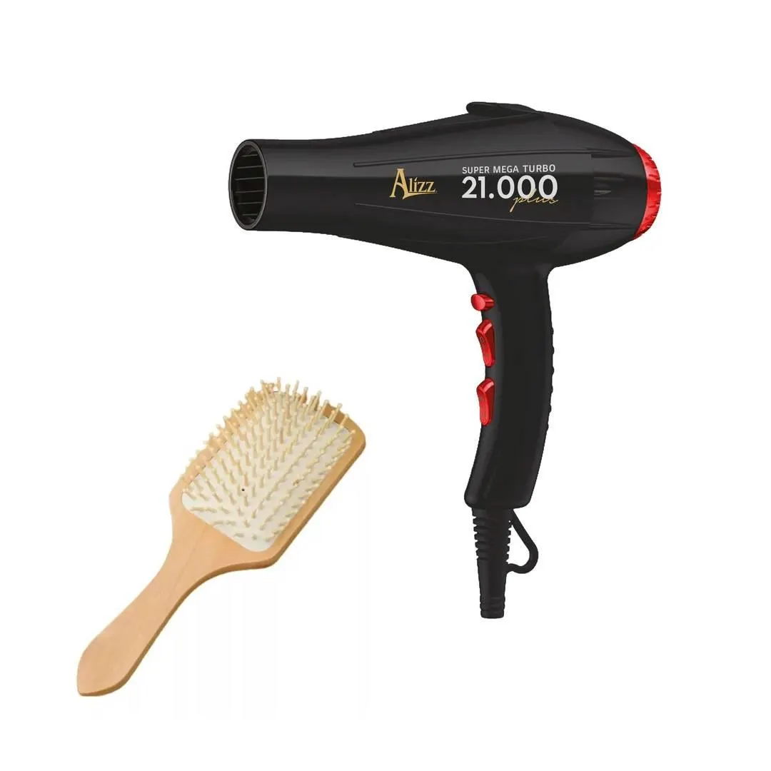 SECADOR 21000 con difusor + Cepillo Bambu ALIZZ