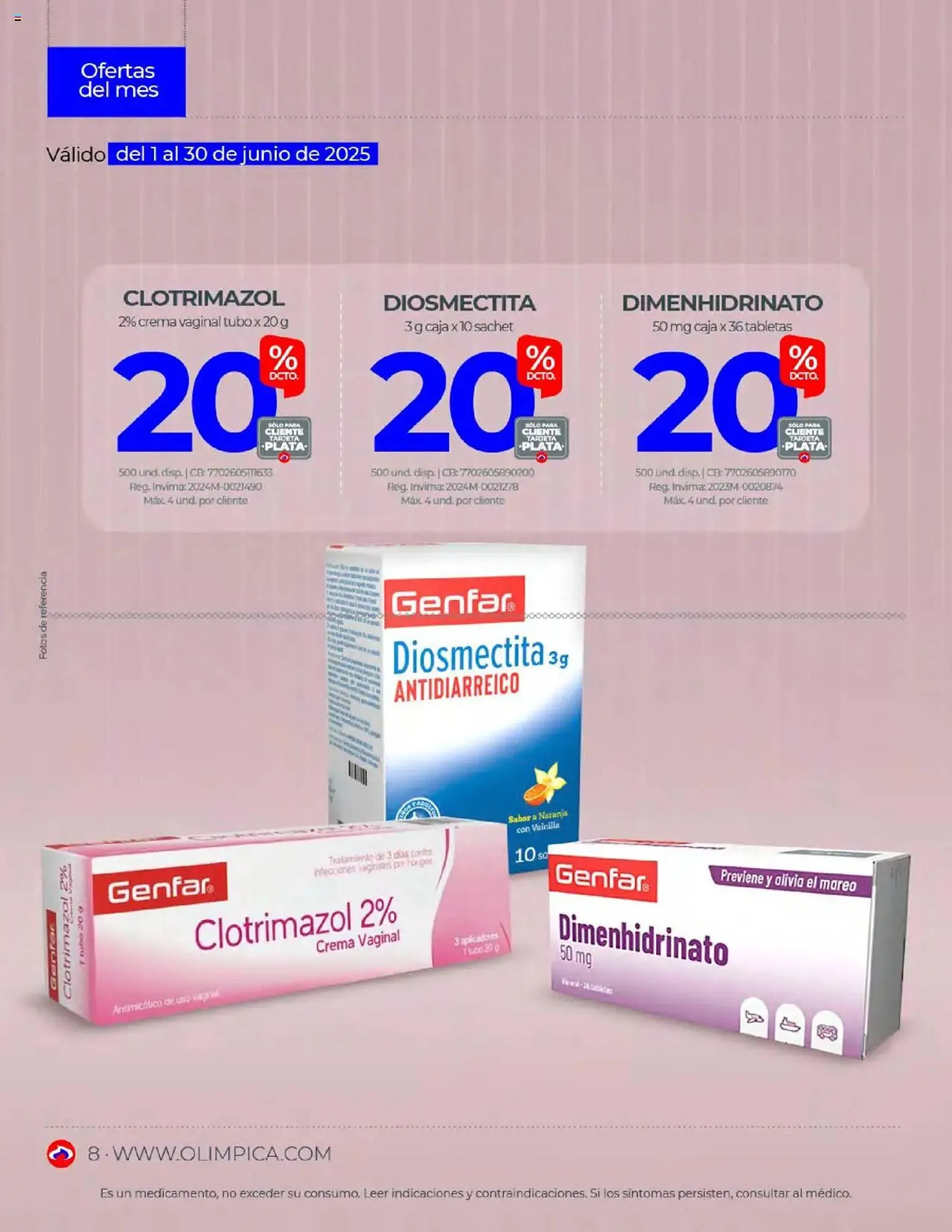 Catalogo de Catálogo Olímpica 1 de junio al 30 de junio 2025 - Pag 8