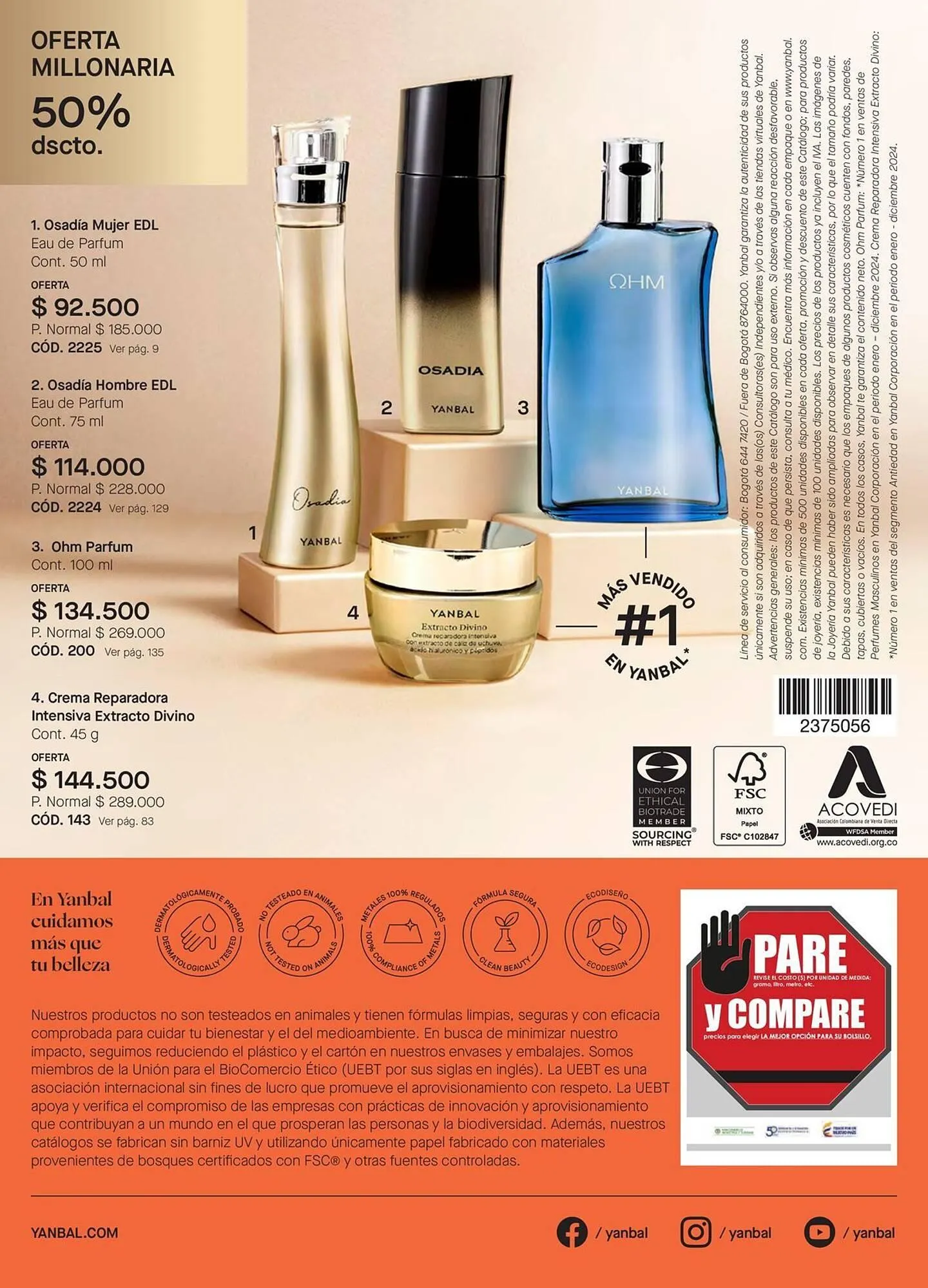 Catalogo de Catálogo Yanbal 8 de noviembre al 5 de diciembre 2025 - Pag 150