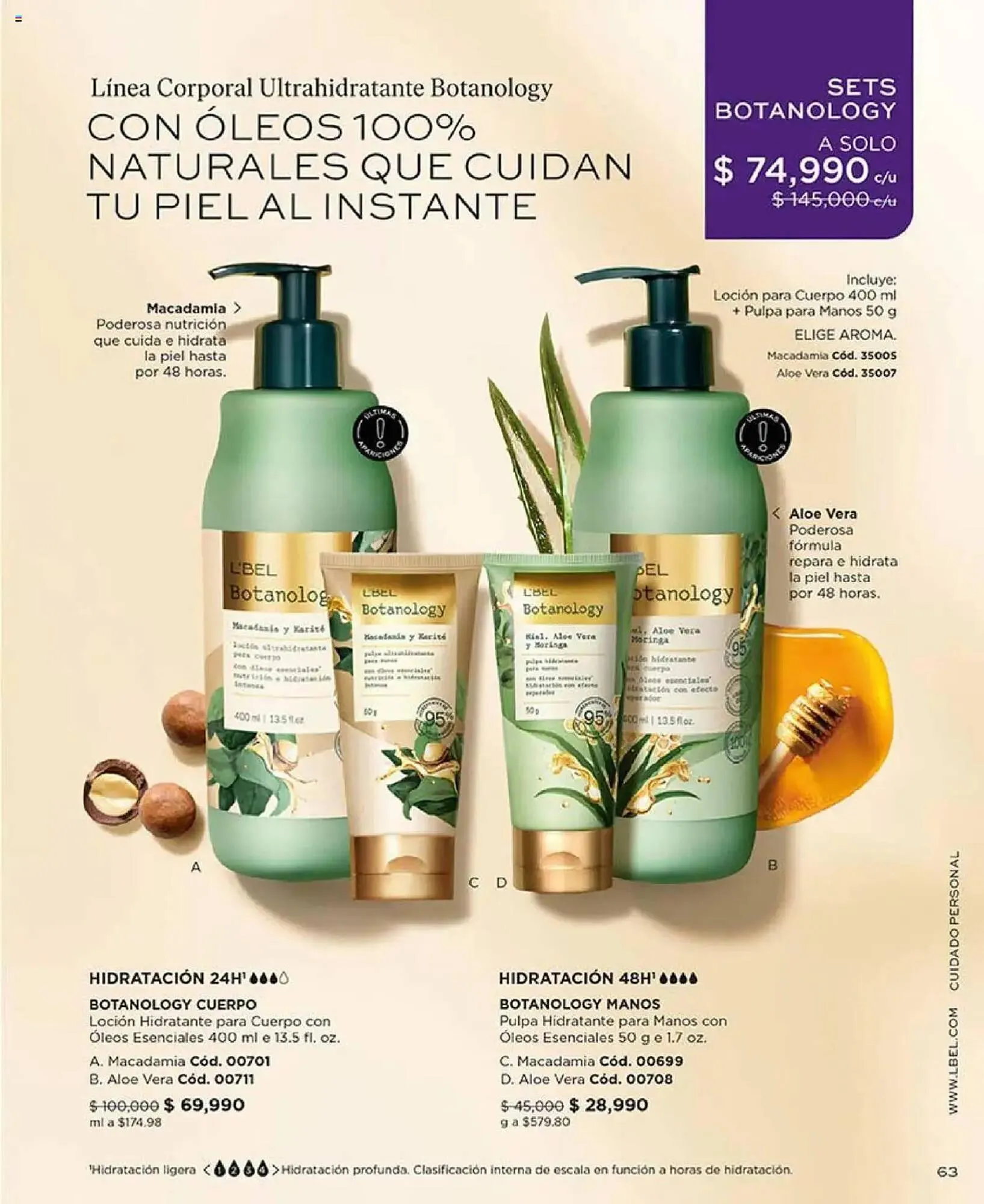 Catalogo de Catálogo L'bel 29 de julio al 16 de septiembre 2025 - Pag 63