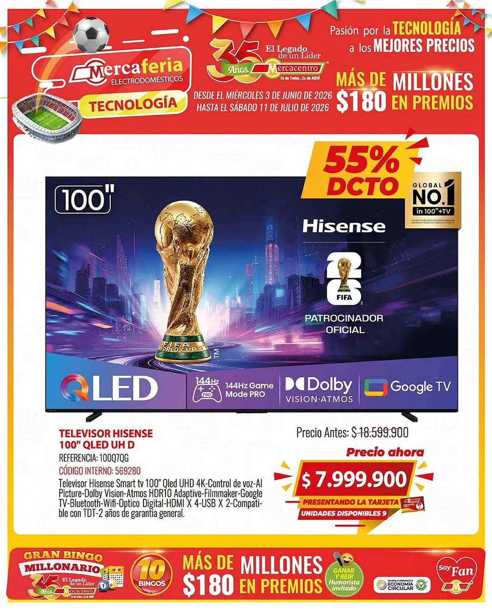 Catalogo de Catálogo MercaCentro 4 de julio al 11 de julio 2026 - Pag 1