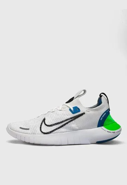 Tenis Running Blanco-Gris-Negro NIKE Free Rn Fk Next Nature