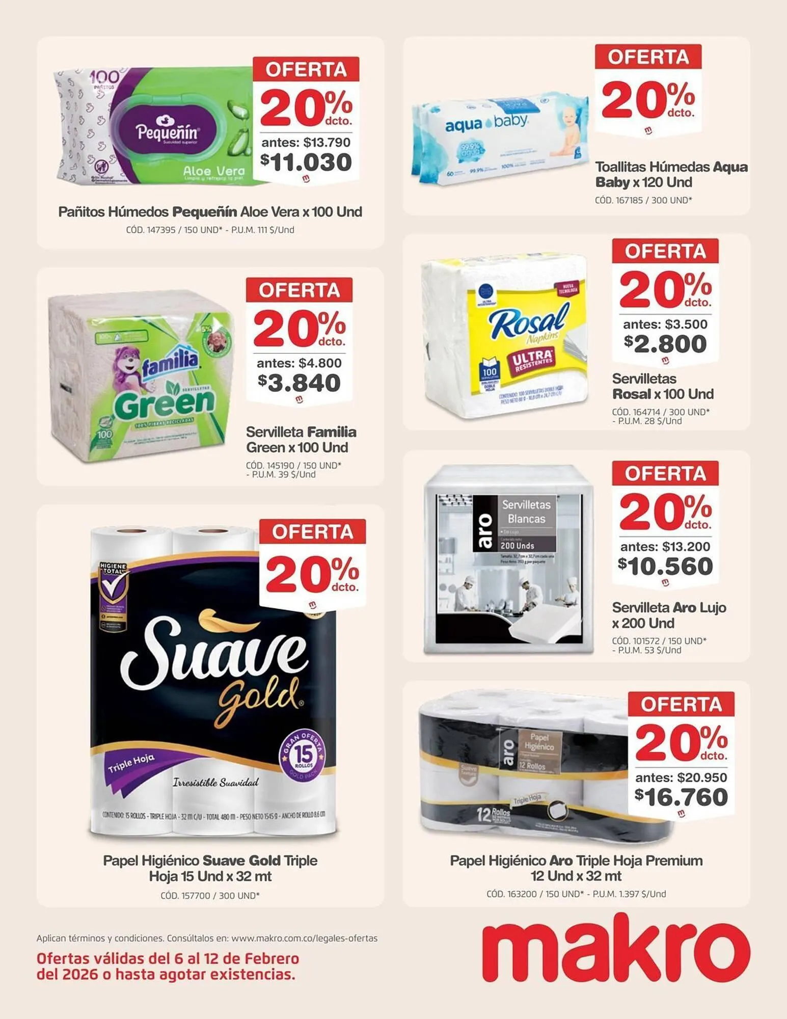 Catalogo de Catálogo Makro 6 de febrero al 12 de febrero 2026 - Pag 16