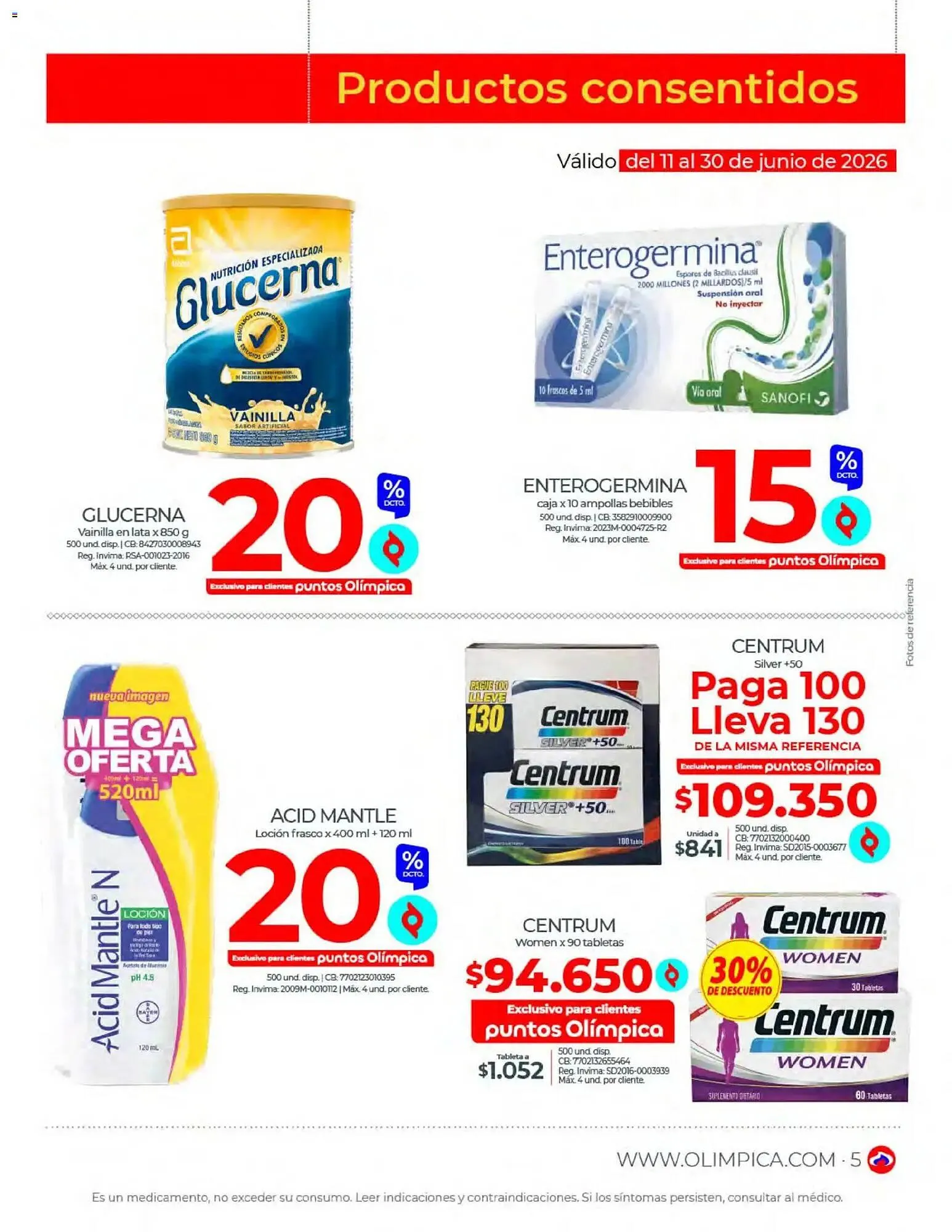 Catalogo de Catálogo Olímpica 1 de junio al 30 de junio 2026 - Pag 5