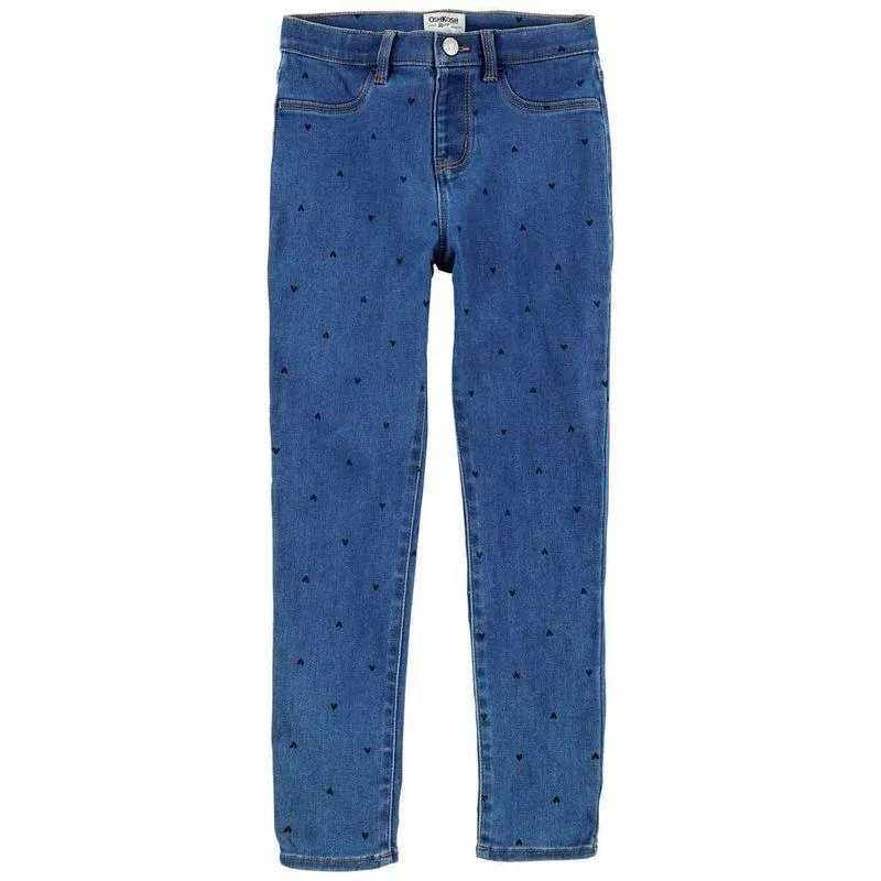 Jean Corazones Niña Talla 7