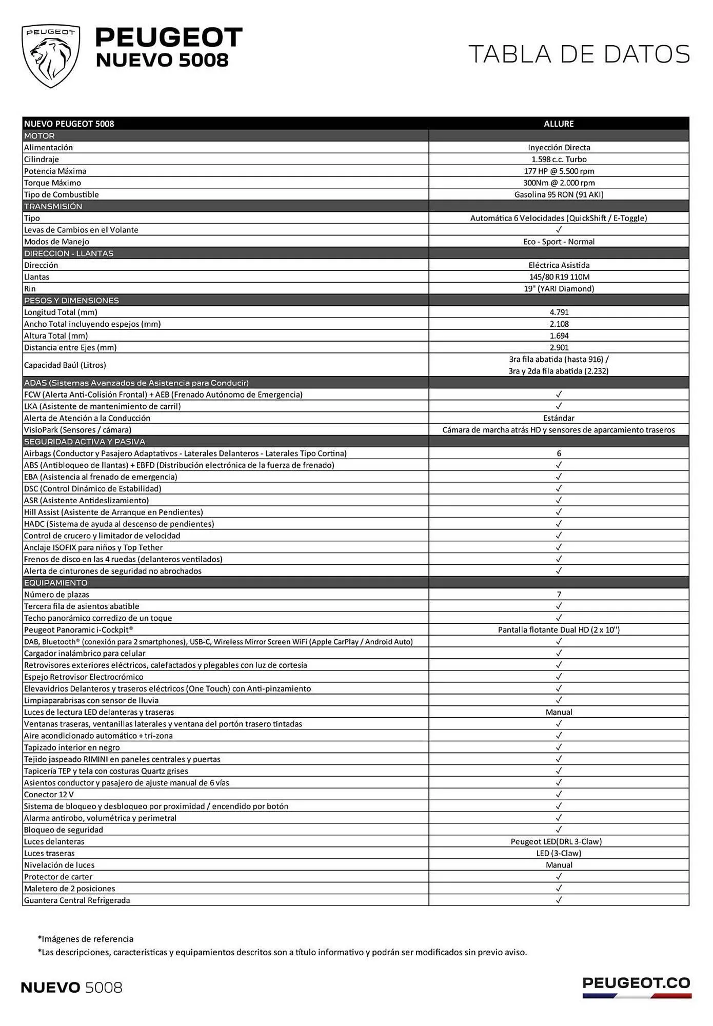 Catalogo de Catálogo Peugeot 17 de septiembre al 17 de septiembre 2026 - Pag 8