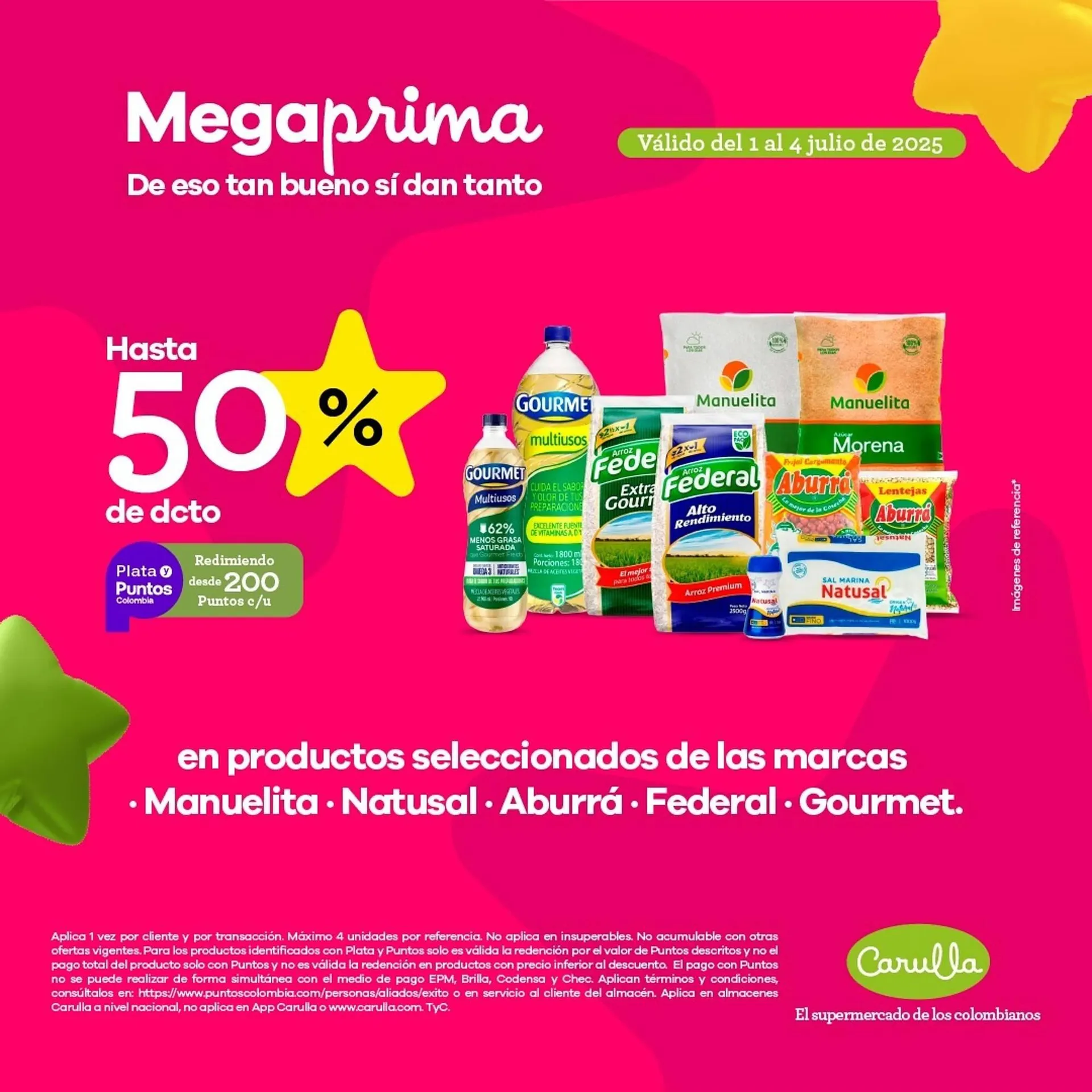 Catalogo de Catálogo Carulla 2 de julio al 4 de julio 2025 - Pag 1