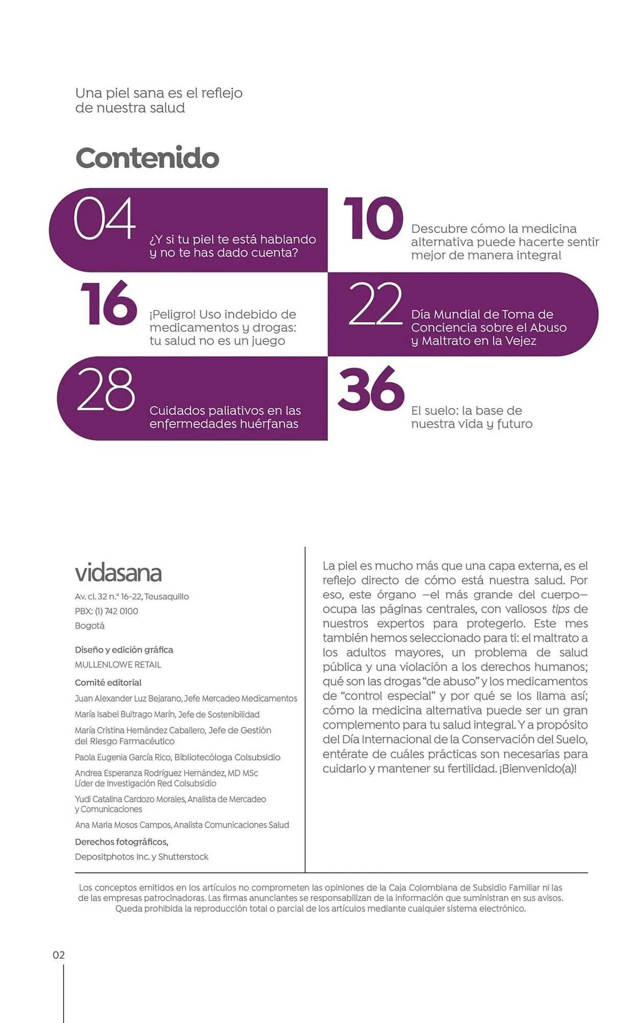 Catalogo de Catálogo Droguerías Colsubsidio 19 de junio al 30 de junio 2025 - Pag 2