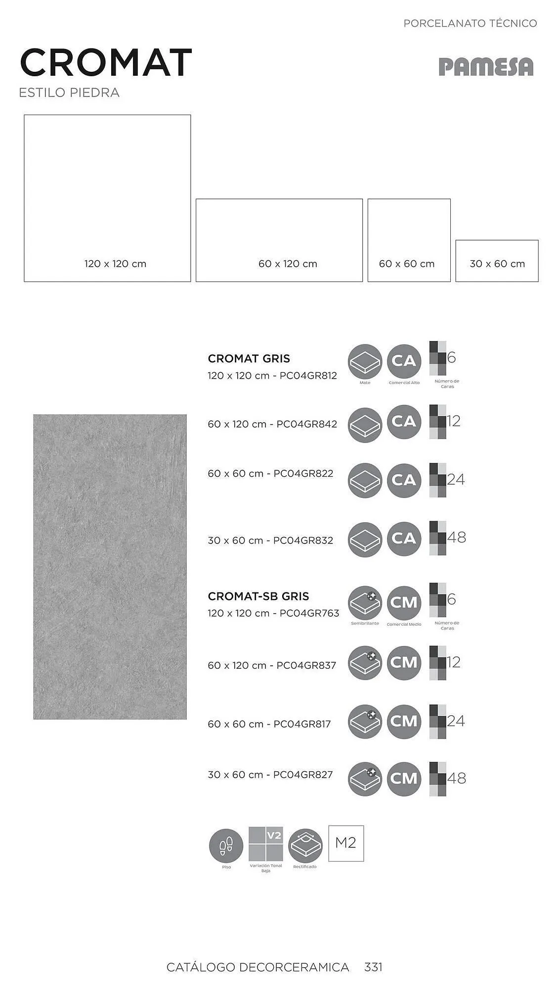 Catalogo de Catálogo Decorceramica 6 de noviembre al 6 de mayo 2025 - Pag 331