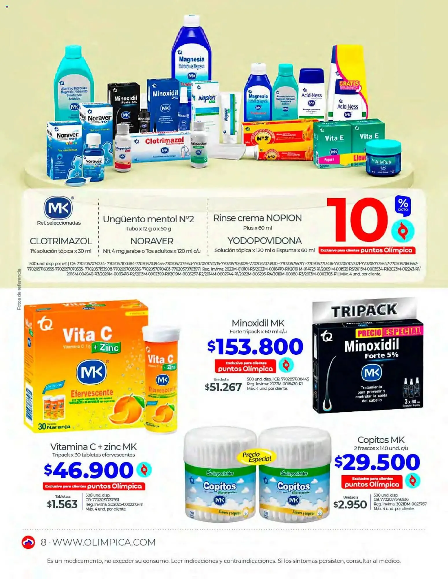 Catalogo de Catálogo Olímpica 1 de junio al 30 de junio 2026 - Pag 8