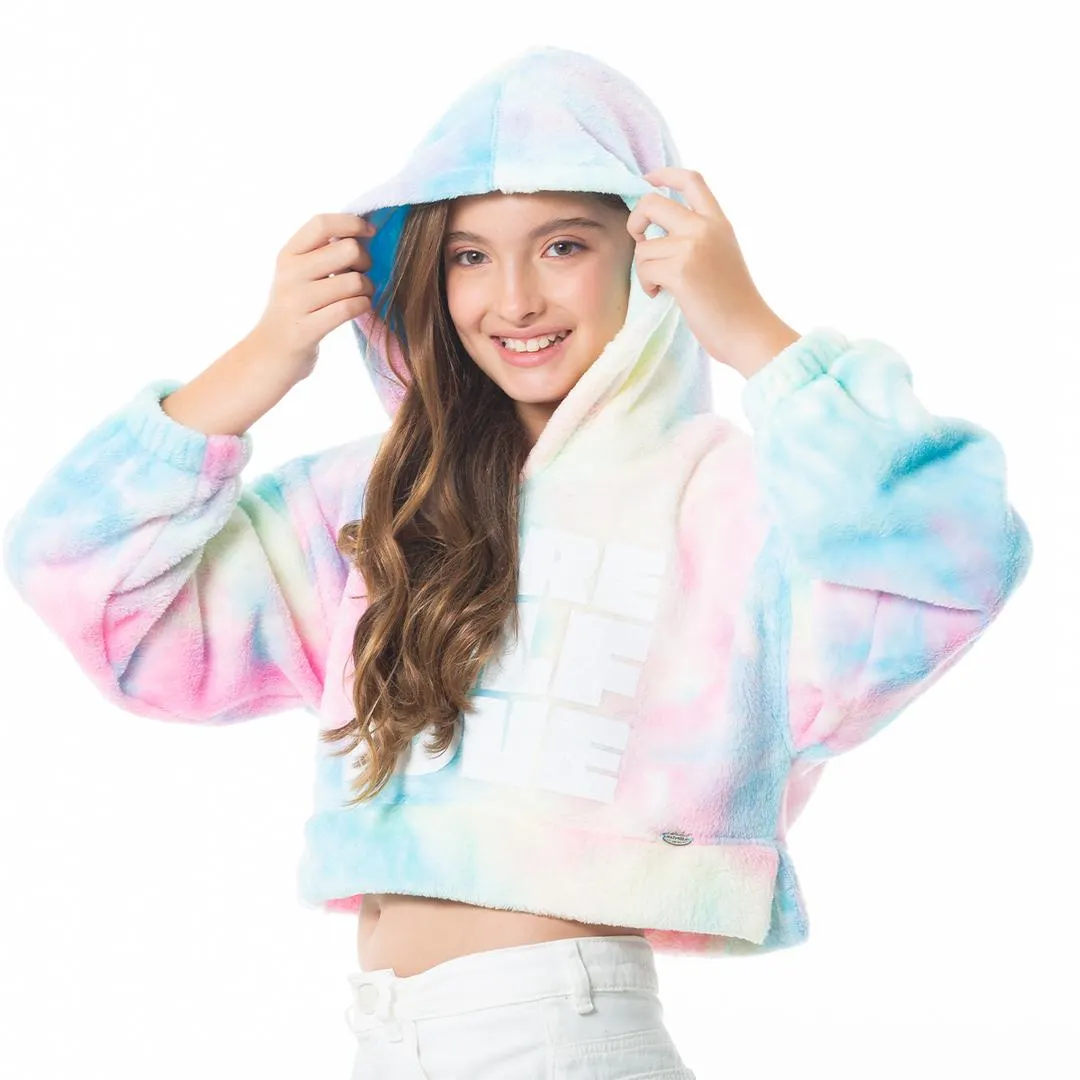 TIE DYE HOODY FOR GIRLS