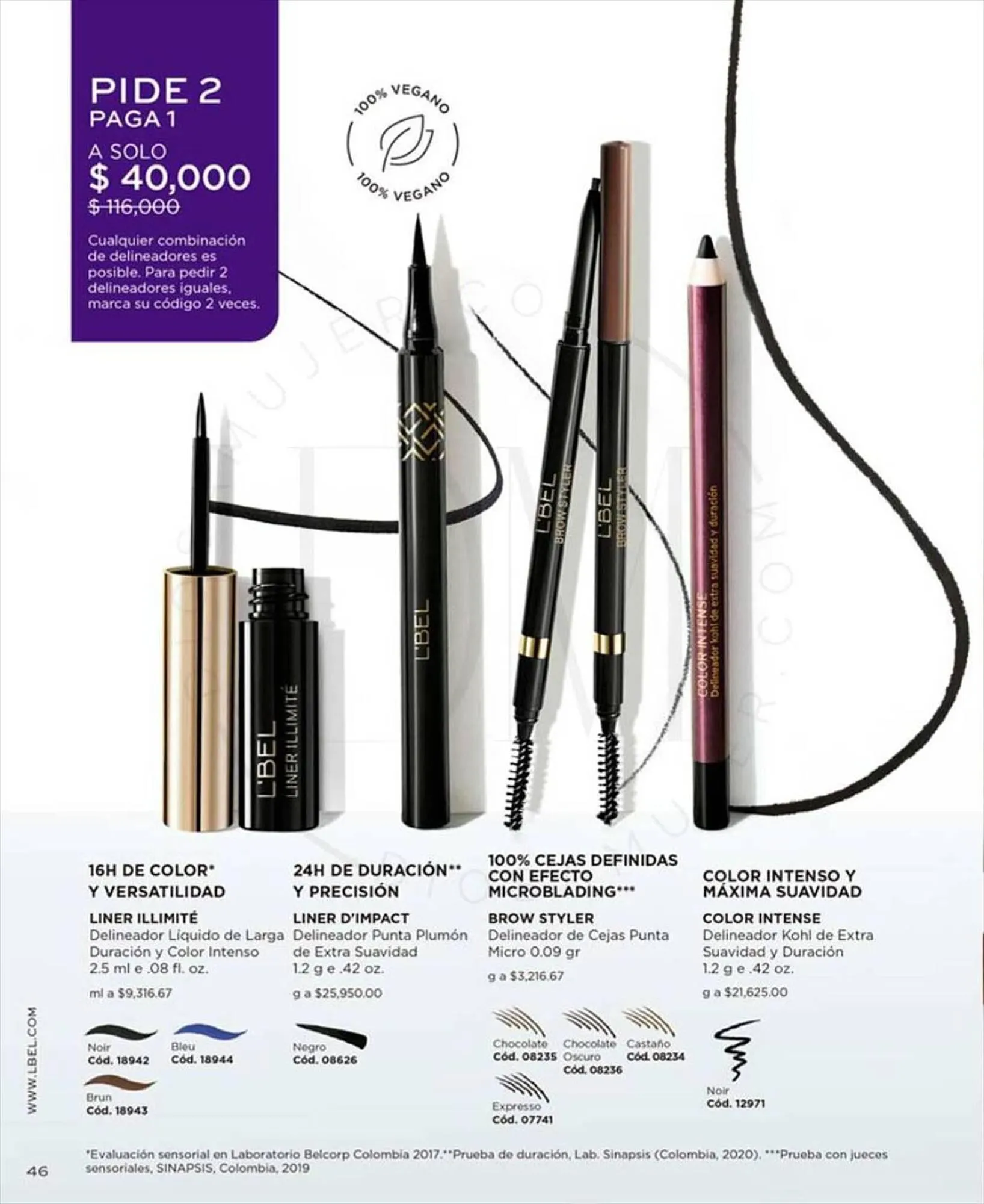 Catalogo de Catálogo L'bel 9 de octubre al 31 de octubre 2023 - Pag 46