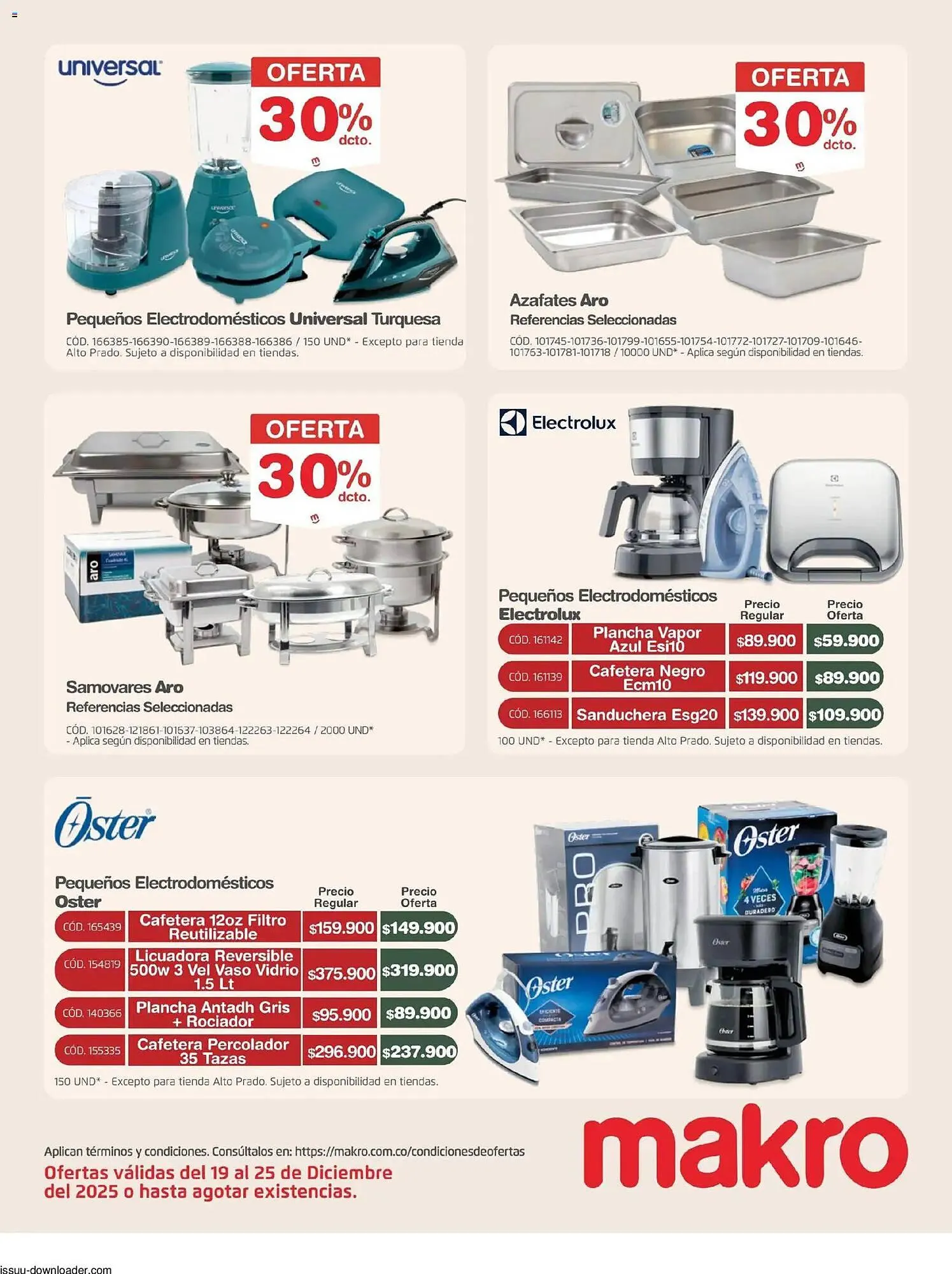 Catalogo de Catálogo Makro 19 de diciembre al 25 de diciembre 2025 - Pag 30