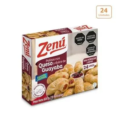 Palito con Queso y Dulce de Guayaba Zenú x 600g