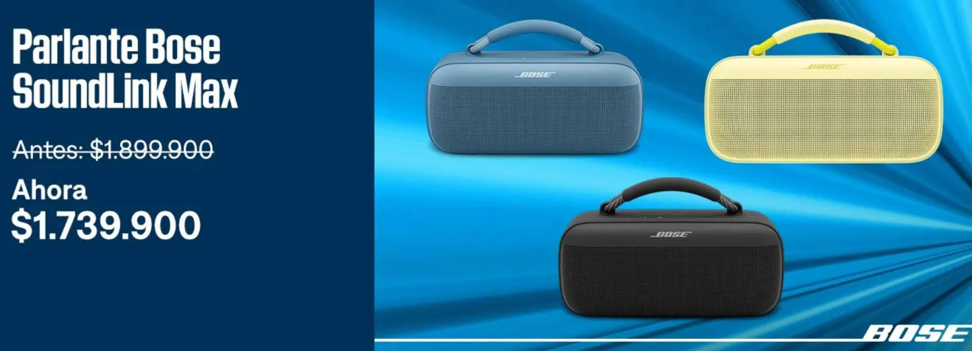 Catalogo de Catálogo BOSE 30 de marzo al 3 de abril 2026 - Pag 1