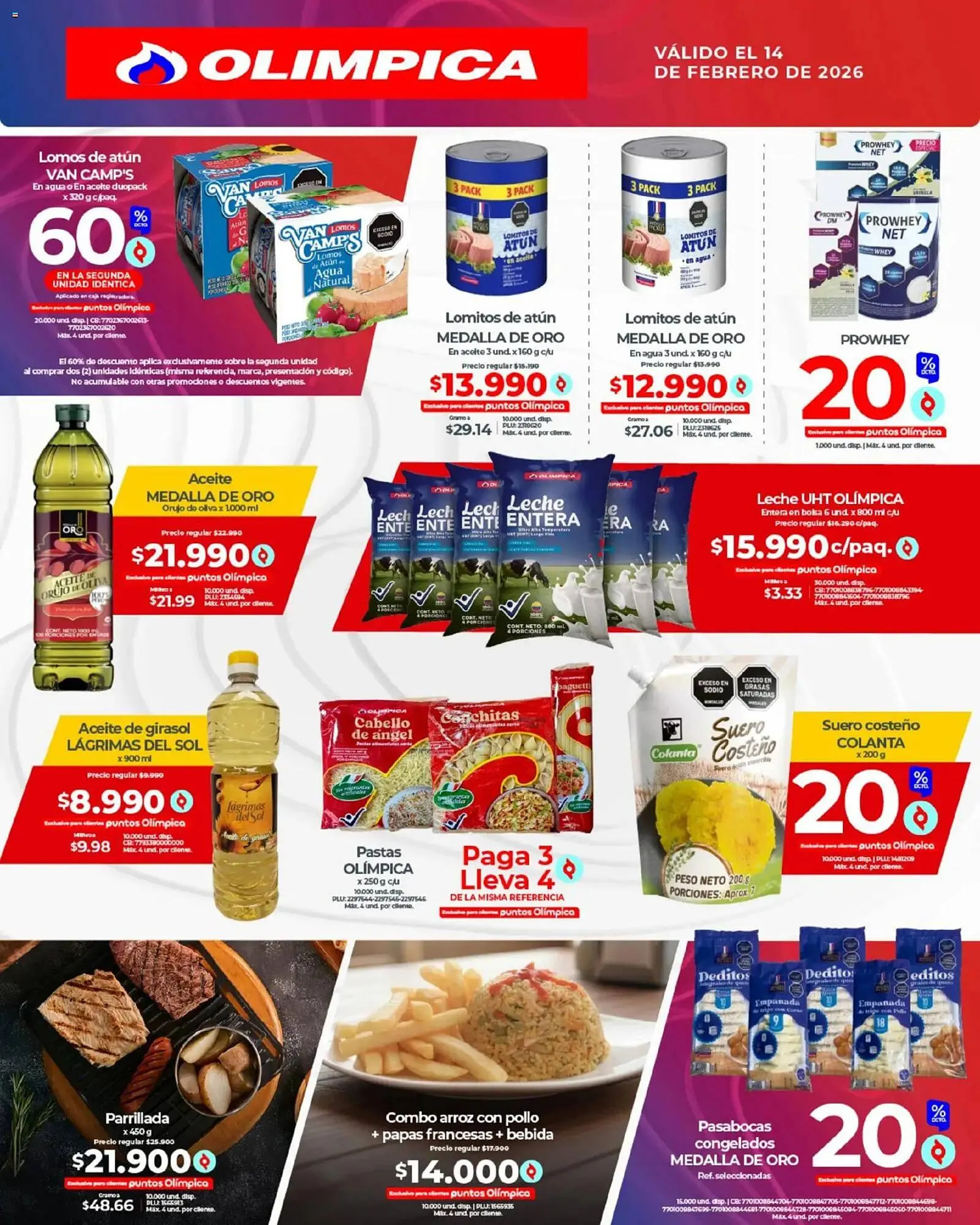 Catalogo de Catálogo Olímpica 14 de febrero al 18 de febrero 2026 - Pag 7