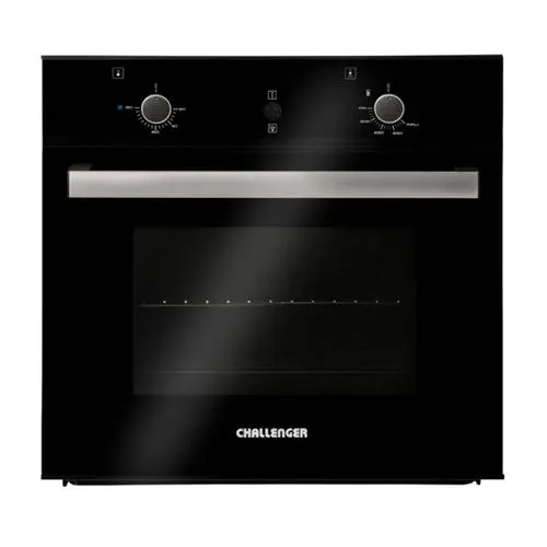 Horno de empotrar Challenger vidrio negro 60 cm 220V - HG 2562 / Negro