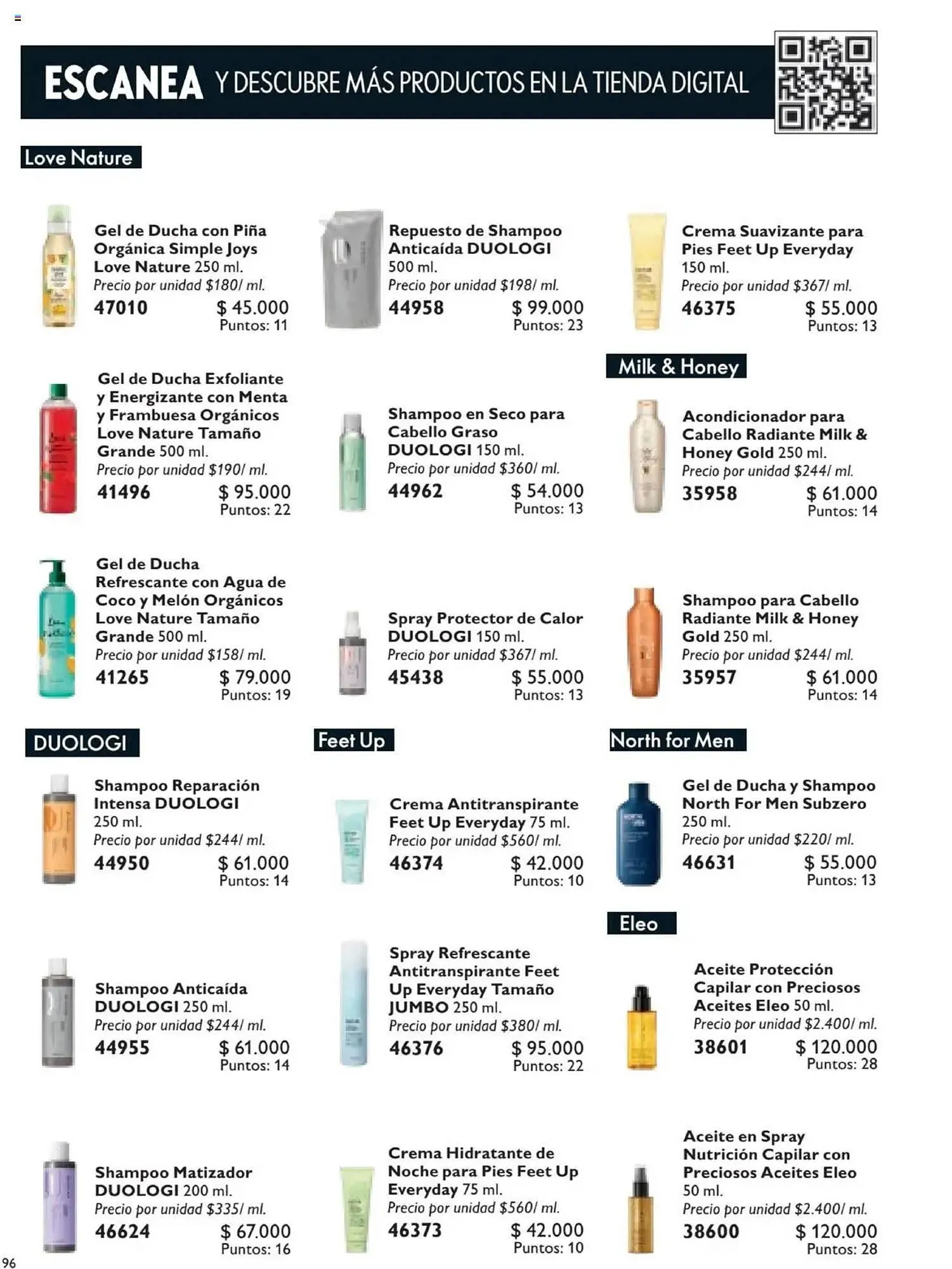 Catalogo de Catálogo Oriflame 12 de julio al 2 de agosto 2025 - Pag 96