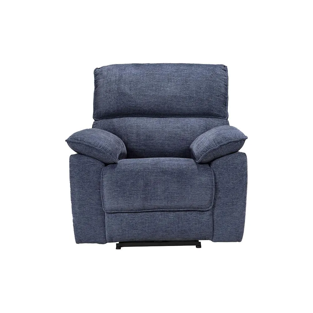 Poltrona Kylie Reclinable/Eléctrico Azul