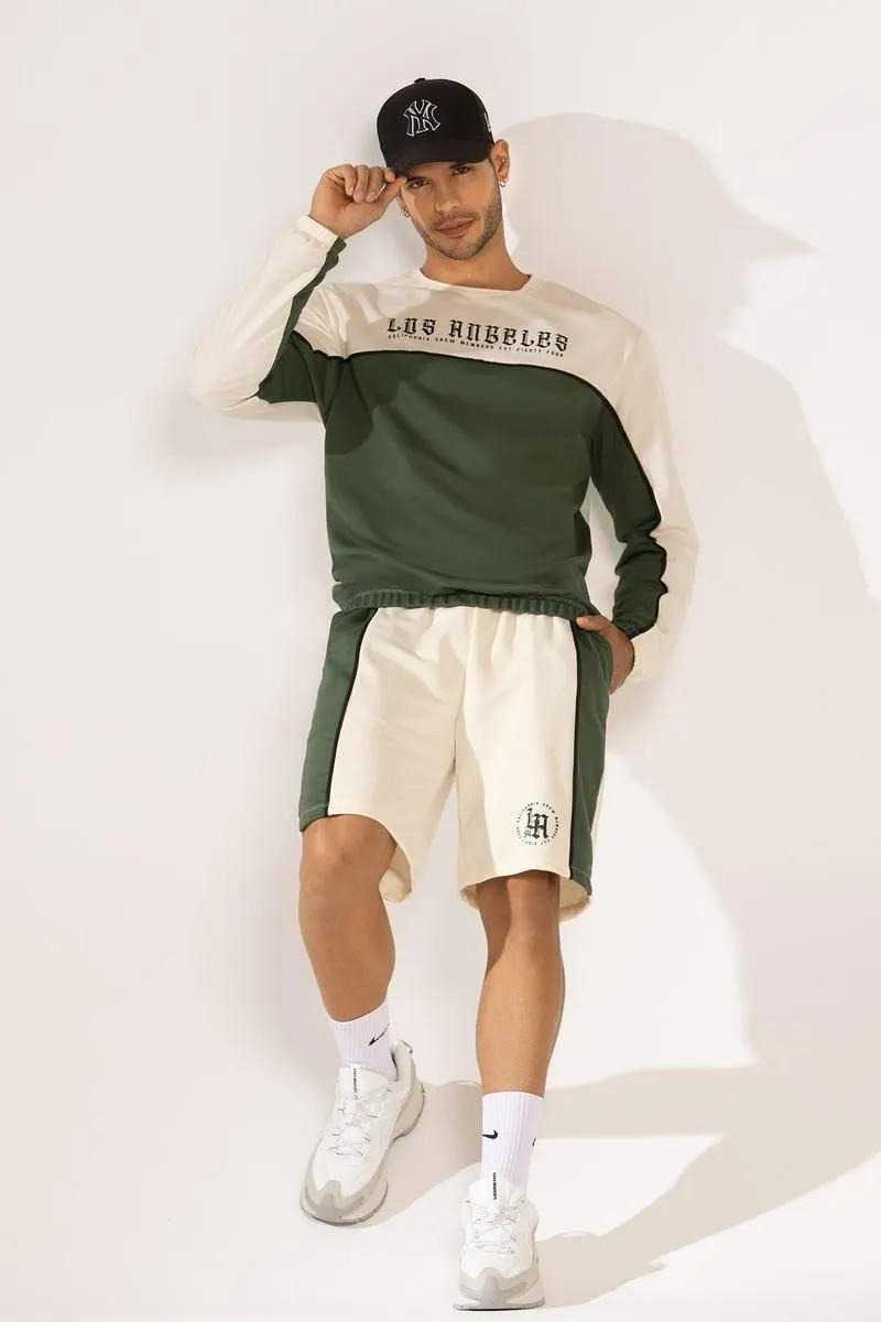 CONJUNTO X 2 BUZO-BERMUDA Multicolor