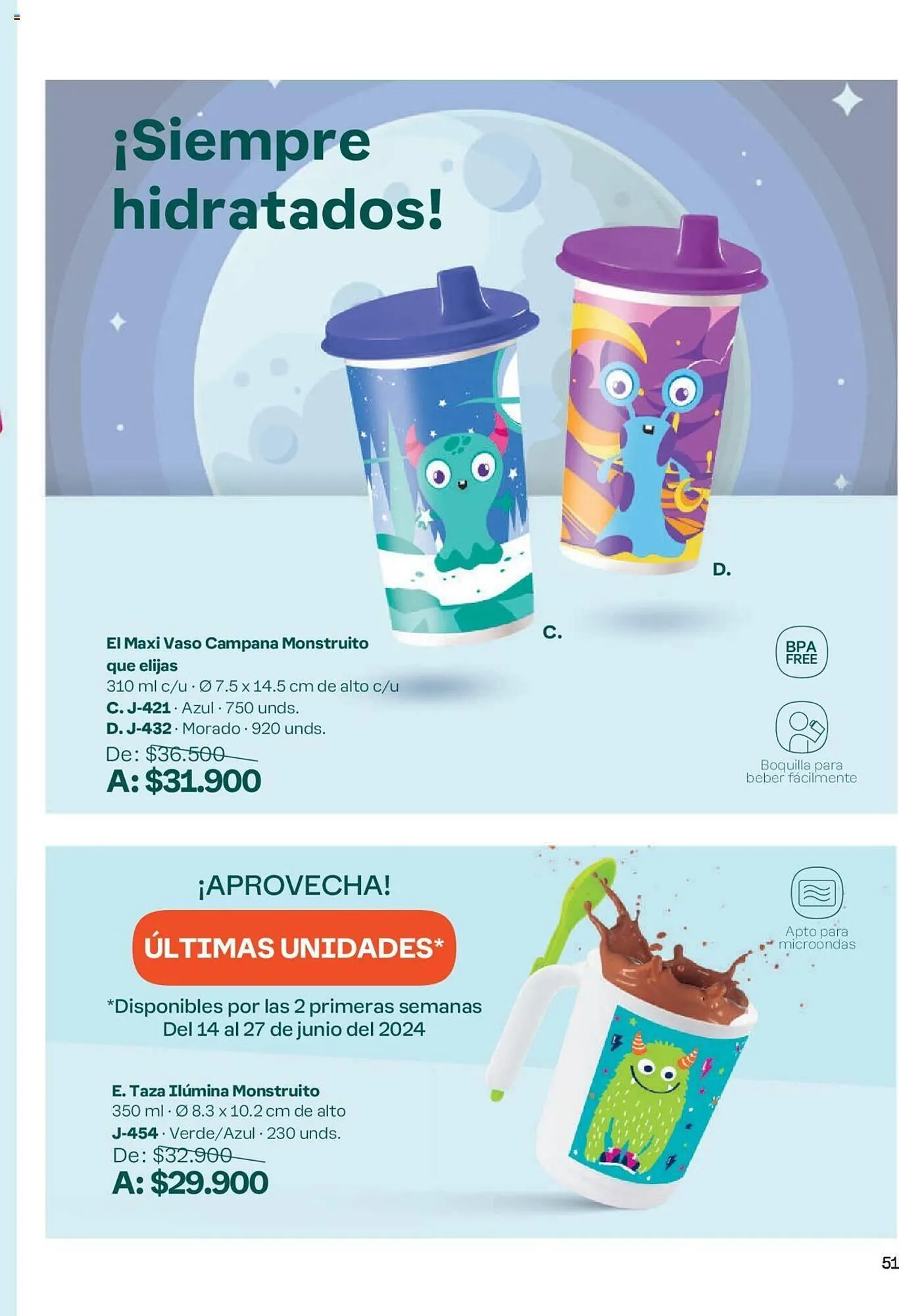 Catalogo de Catálogo Tupperware 14 de junio al 11 de julio 2024 - Pag 51
