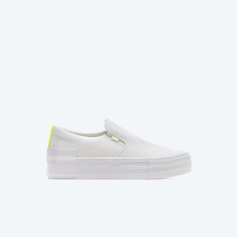 Tenis Casuales Mujer Calvin Klein Td2w Blanco
