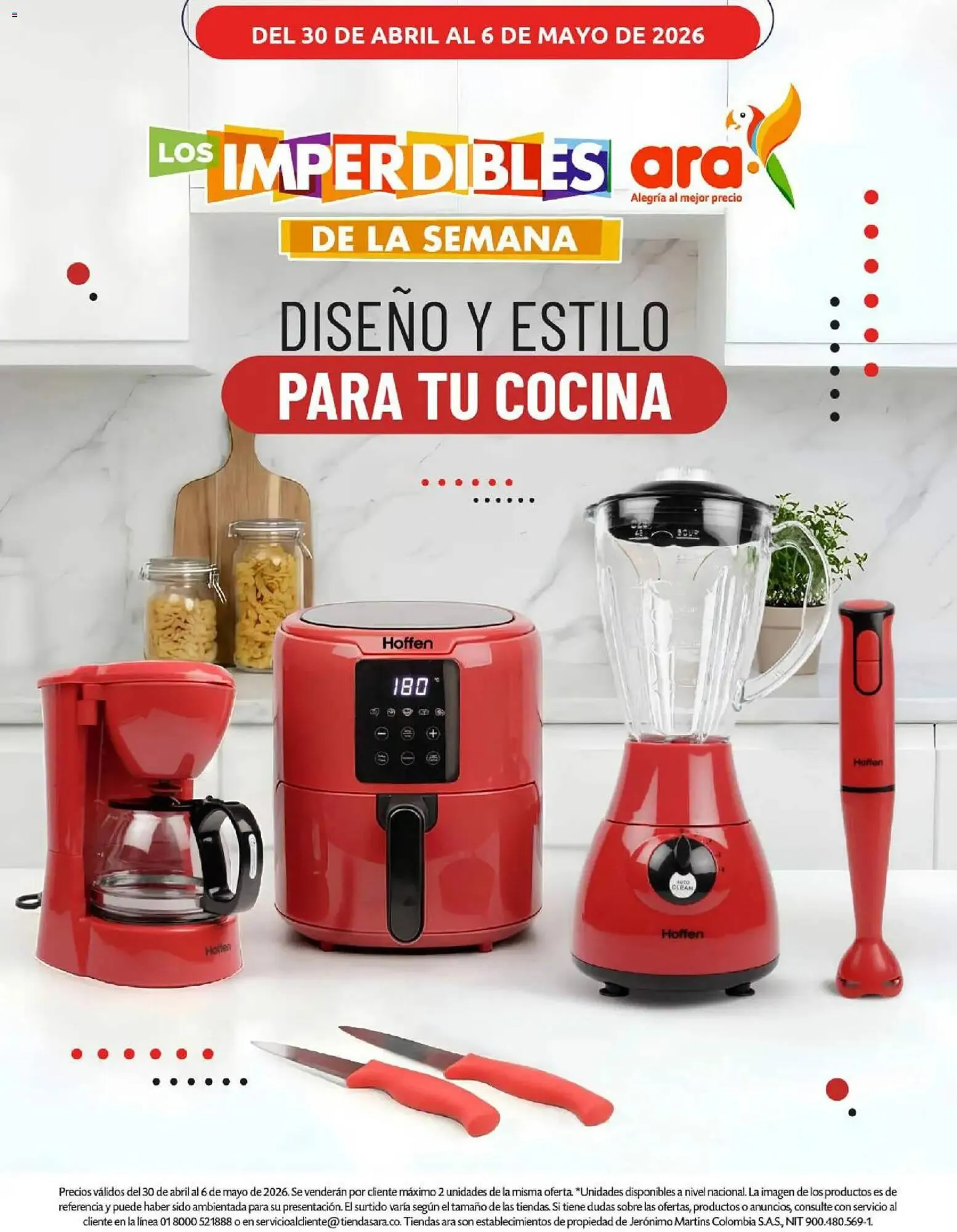 Catalogo de Catálogo Ara 30 de abril al 7 de mayo 2026 - Pag 1