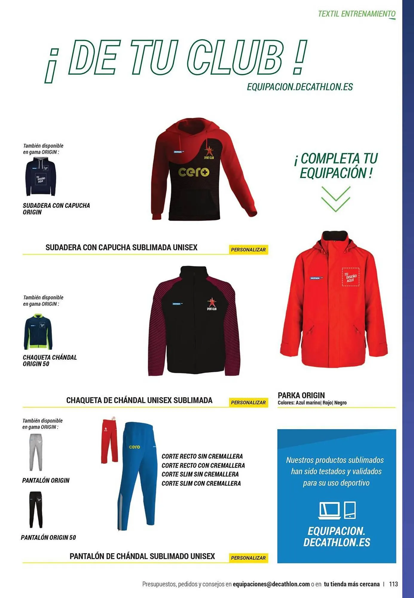 Catalogo de Catálogo Decathlon 9 de abril al 31 de diciembre 2024 - Pag 113