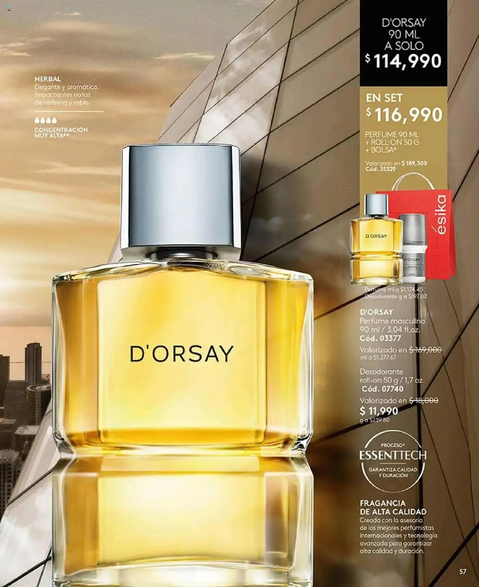 Catalogo de Catálogo Ésika 29 de julio al 16 de septiembre 2025 - Pag 57