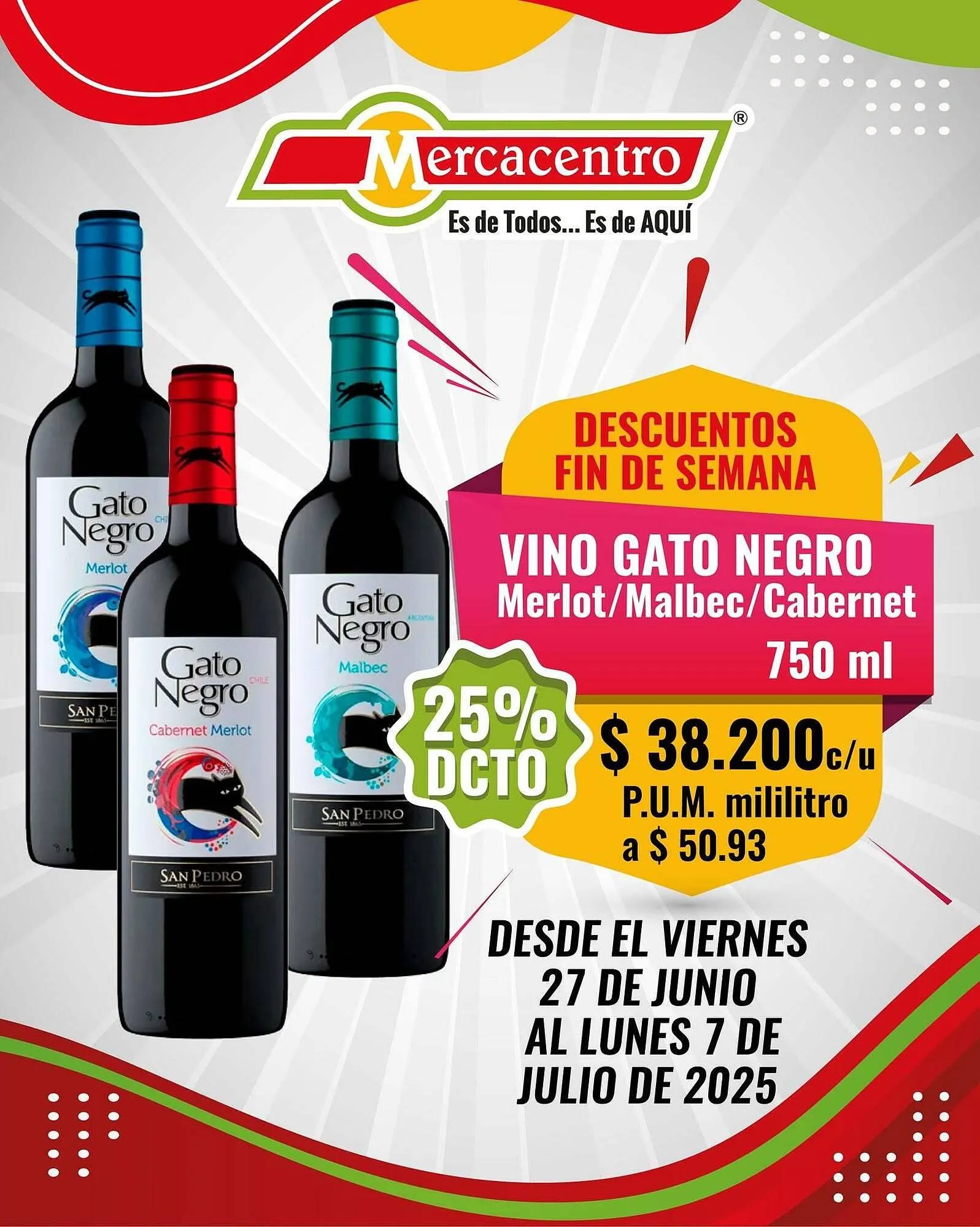 Catalogo de Catálogo MercaCentro 3 de julio al 7 de julio 2025 - Pag 1