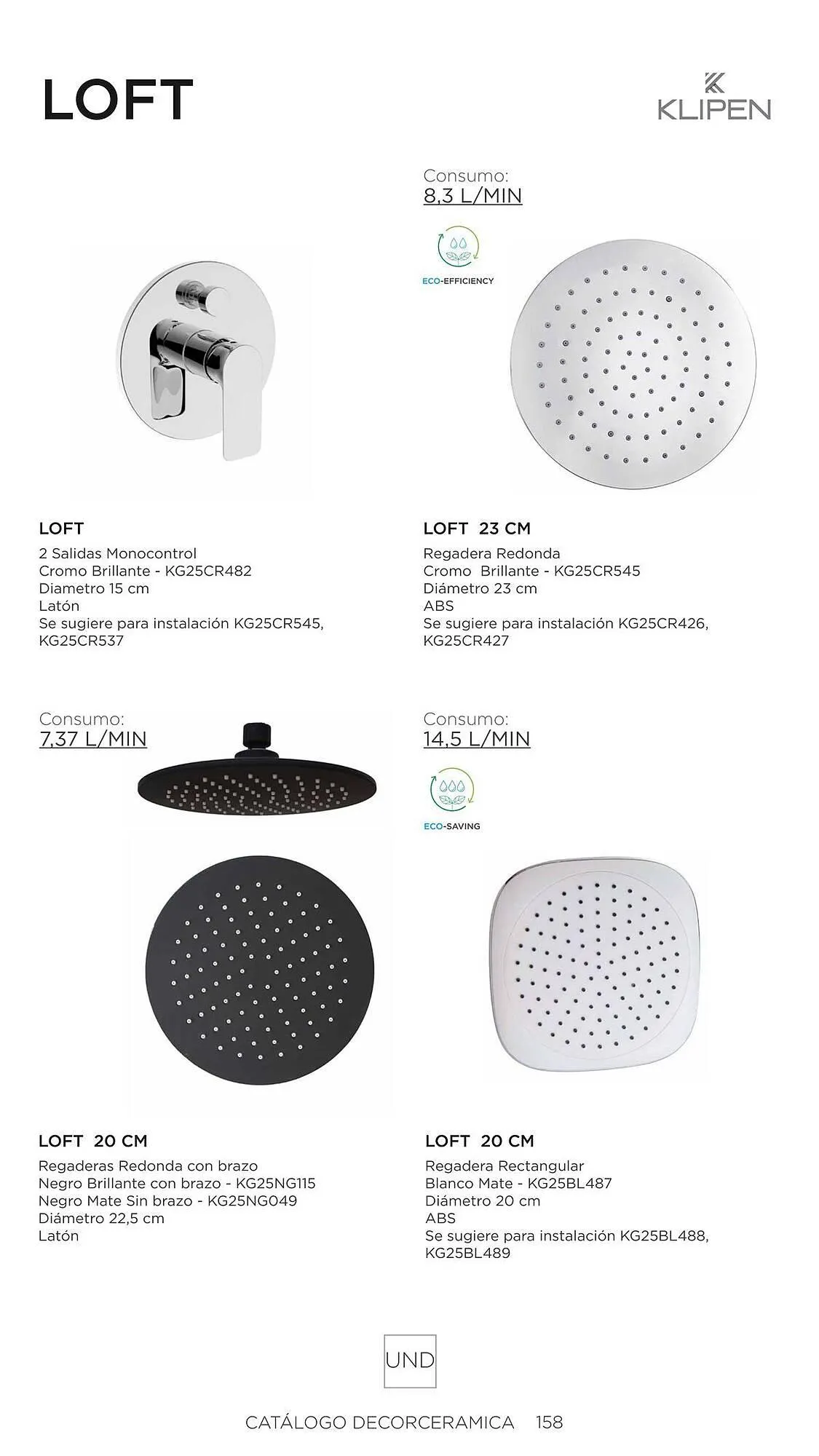 Catalogo de Catálogo Decorceramica 6 de noviembre al 6 de mayo 2025 - Pag 158