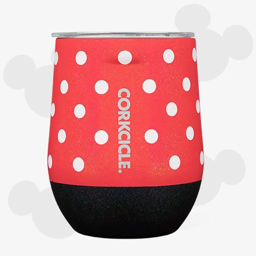 Vaso Stemless Minnie Puntos Rojos 12Oz