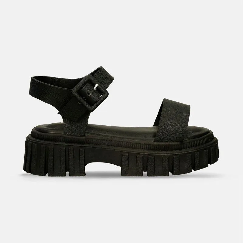 Sandalias Negro Bata Jessie Mujer