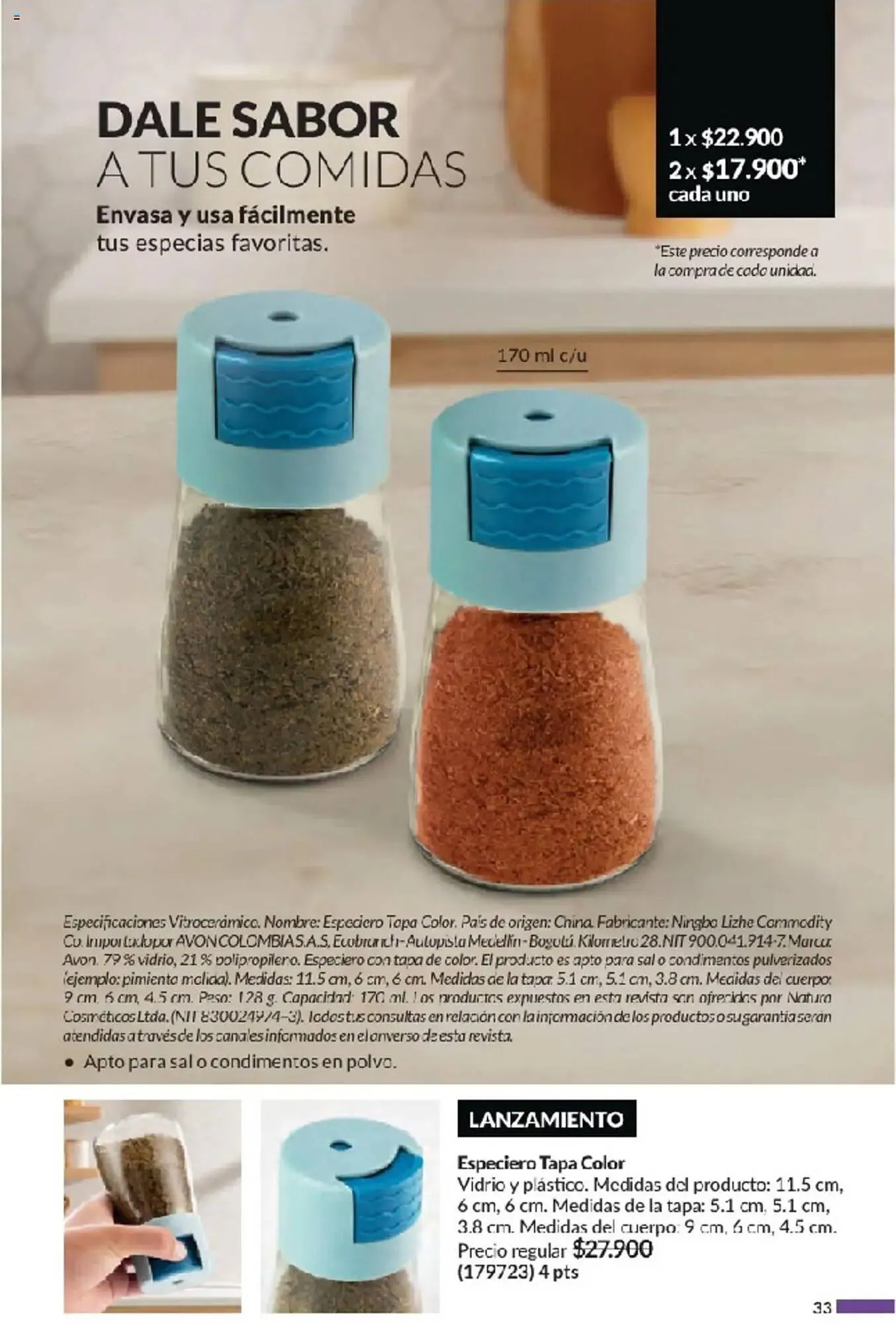 Catalogo de Catálogo Avon 10 de marzo al 10 de abril 2025 - Pag 33