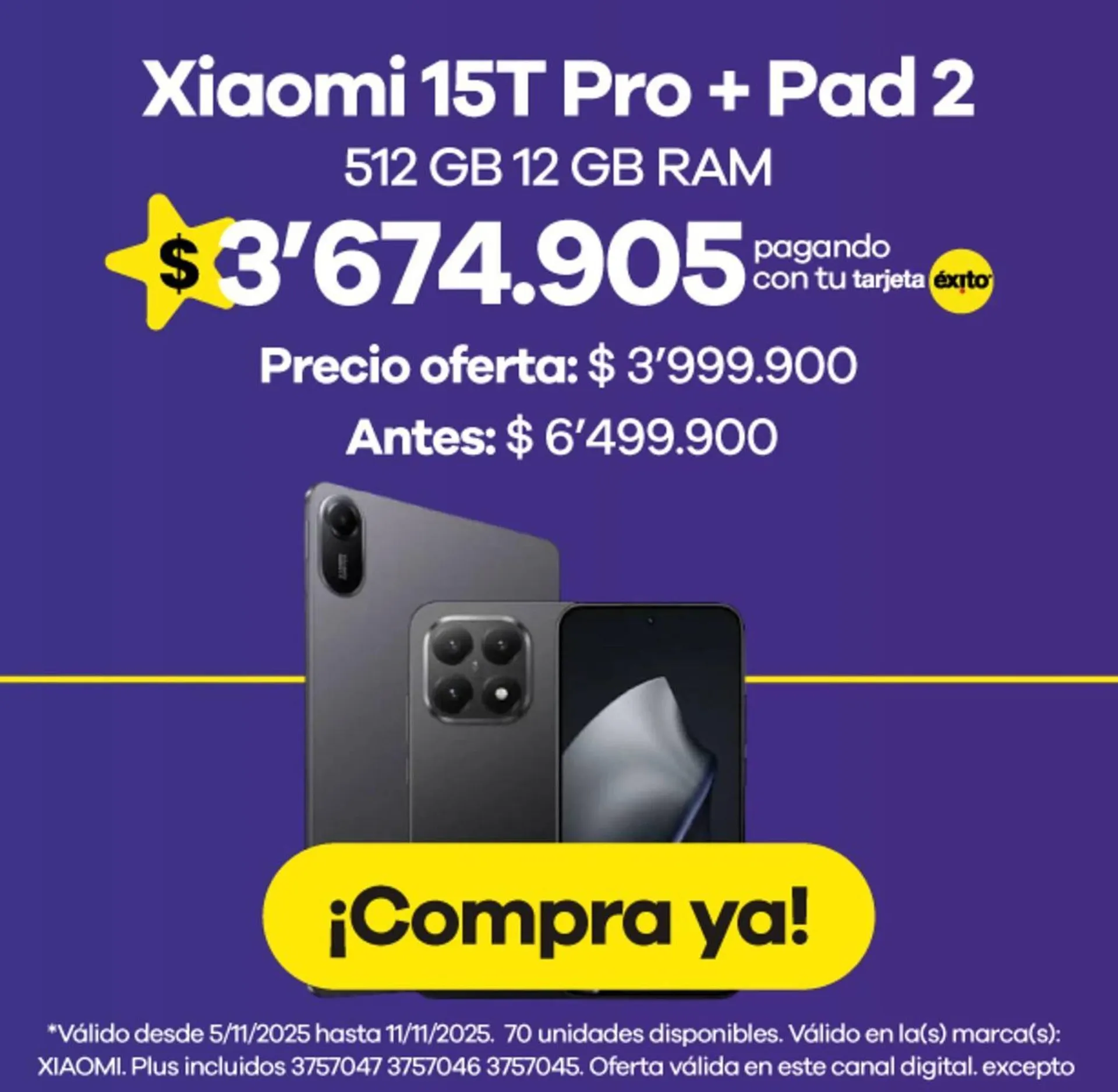 Catalogo de Catálogo Éxito 12 de noviembre al 12 de noviembre 2025 - Pag 4