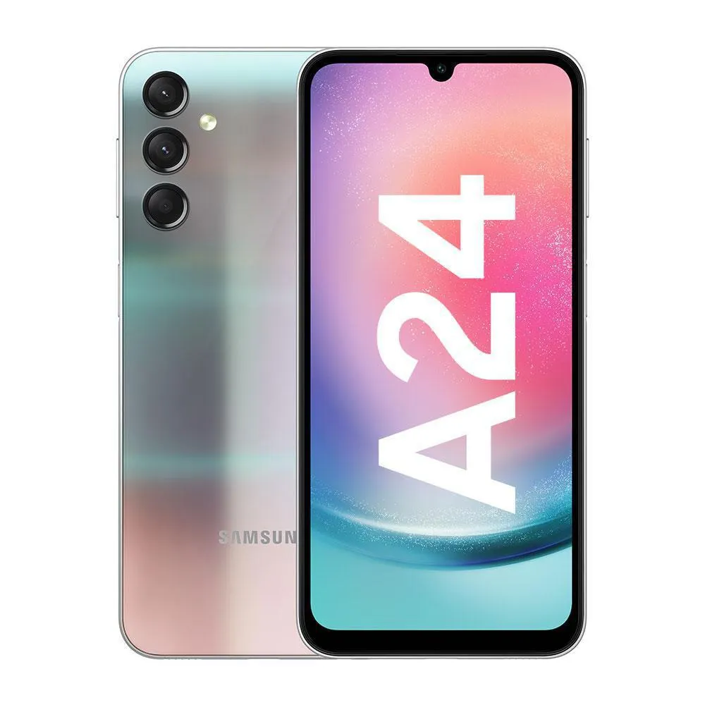 Celular SAMSUNG GALAXY A24 128 GB 4 GB RAM Plateado