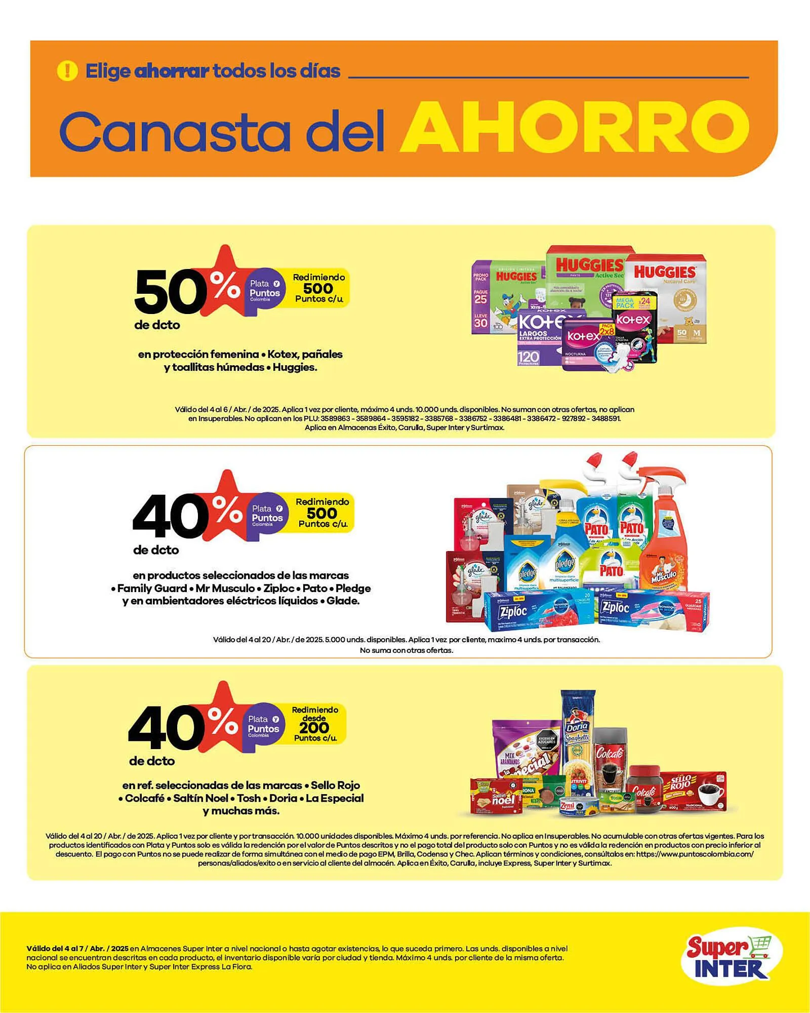Catalogo de Catálogo Super Inter 4 de abril al 7 de abril 2025 - Pag 5