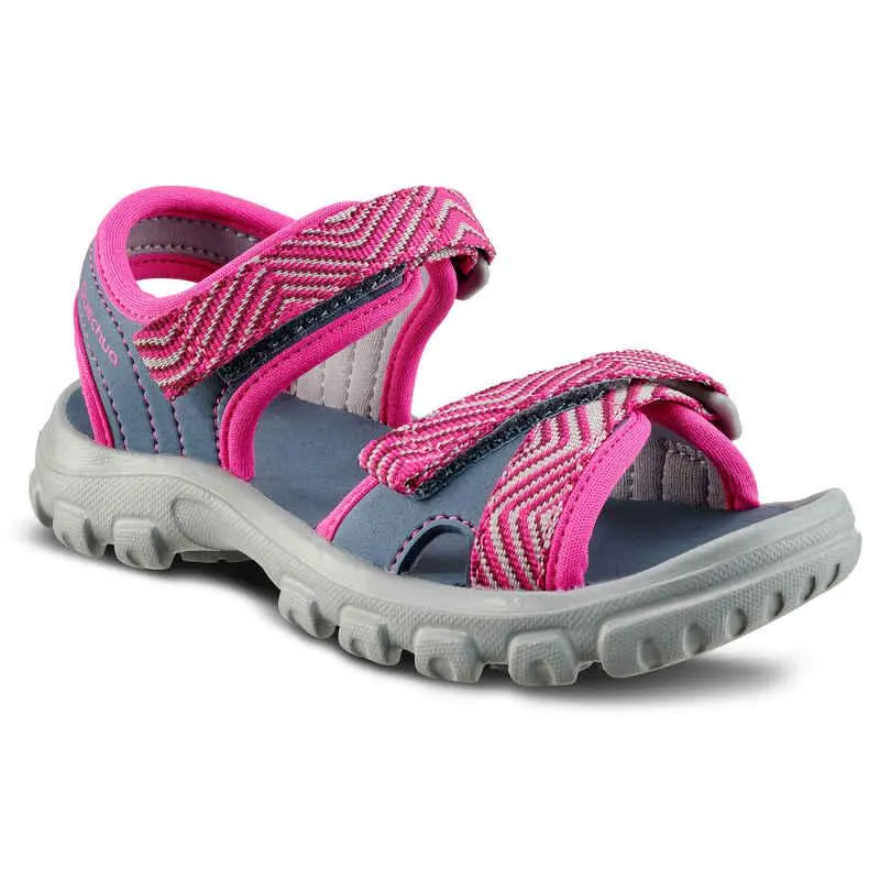 Sandalias de senderismo MH100 KID azul rosado - niños - 24 a 31
