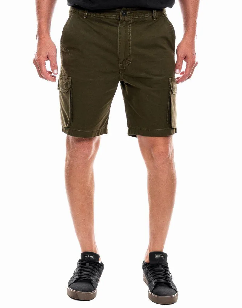 Bermuda Unicolor Tipo Cargo