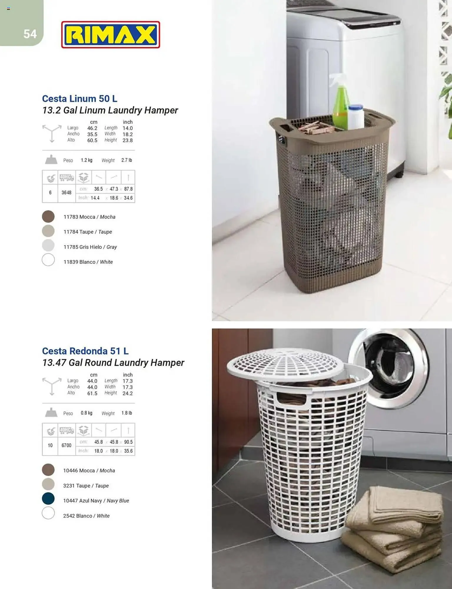 Catalogo de Catálogo Rimax 1 de mayo al 31 de diciembre 2025 - Pag 54