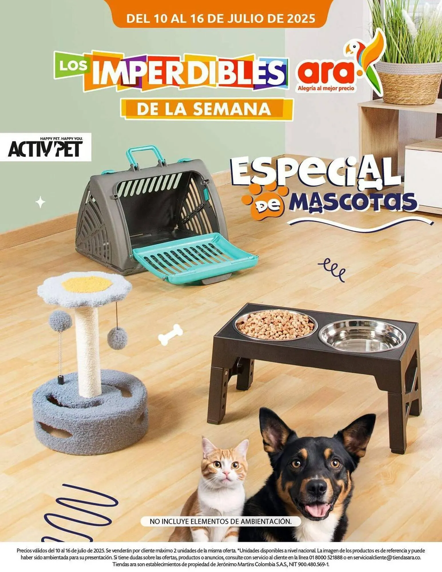 Catalogo de Catálogo Ara 10 de julio al 16 de julio 2025 - Pag 1