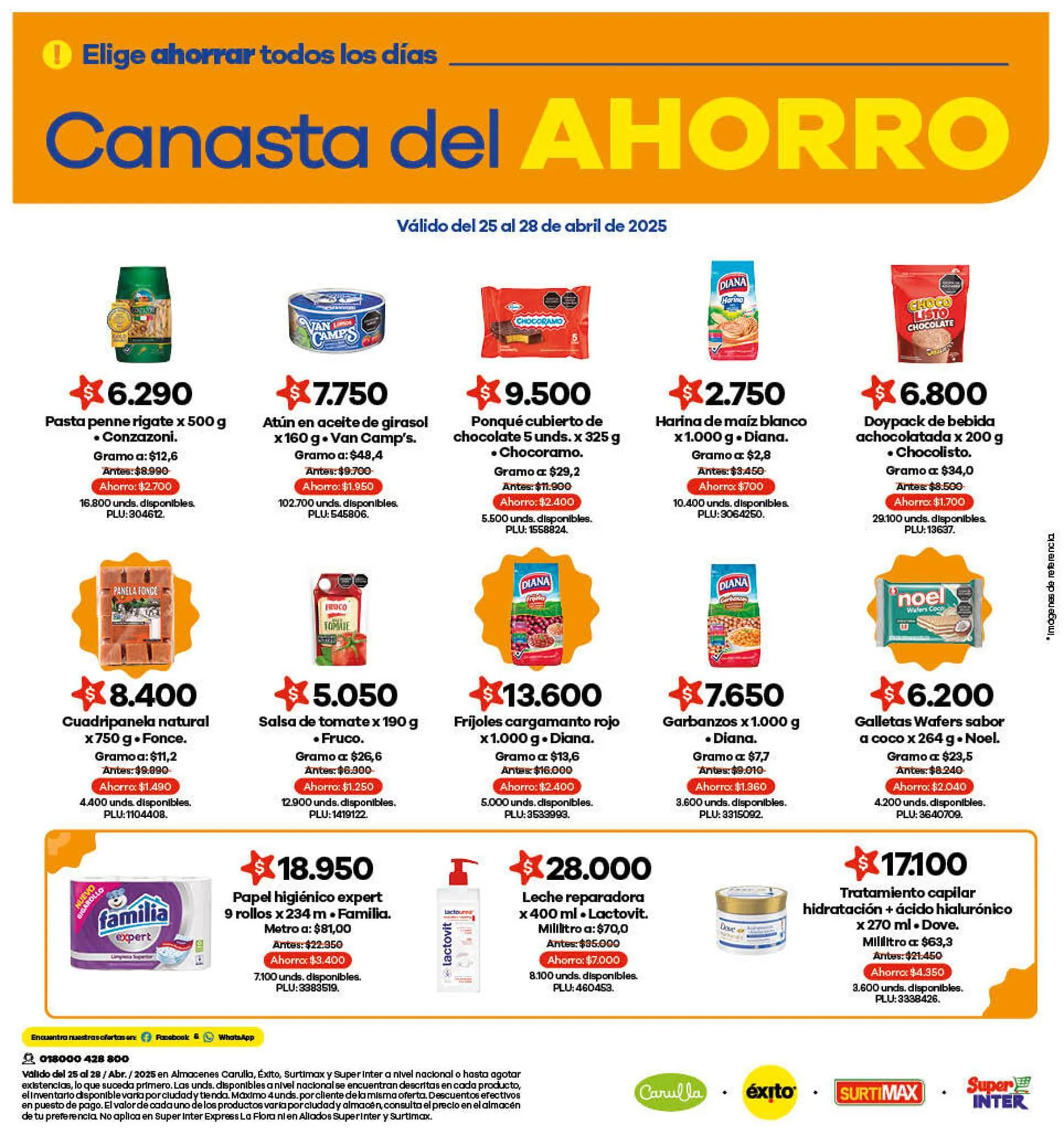 Catalogo de Catálogo Super Inter 25 de abril al 28 de abril 2025 - Pag 2