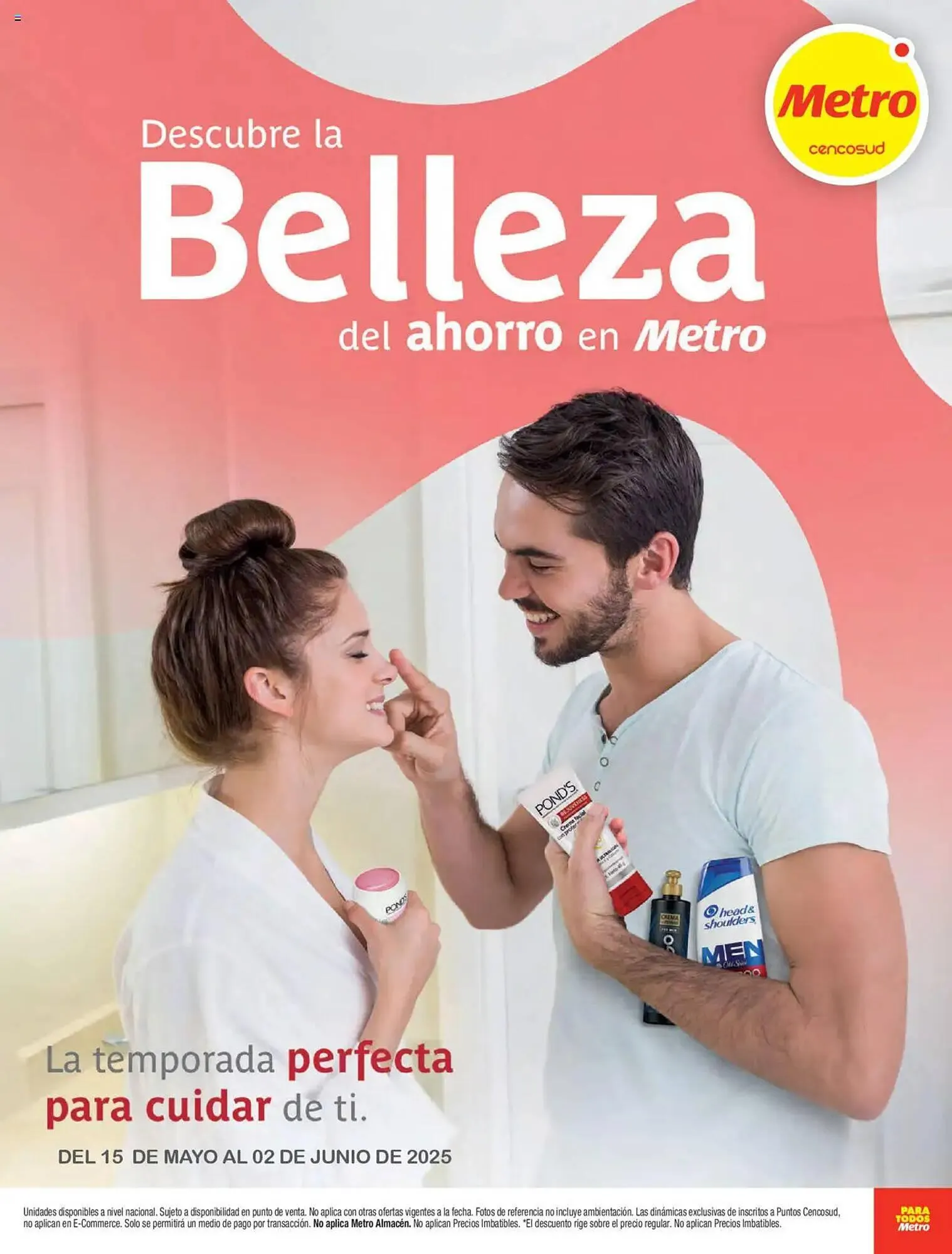 Catalogo de Catálogo Metro 15 de mayo al 3 de junio 2025 - Pag 1