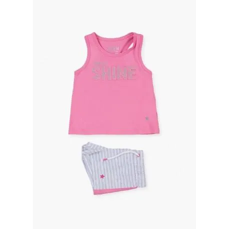 LOSAN CONJUNTO ROSADO JUNIOR NINA REF 116-8026AL