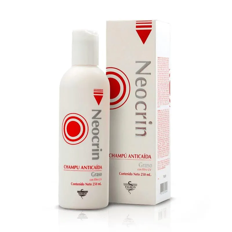 Shampoo Anticaída para Cabello Graso Neocrin 250 Ml