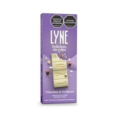 Chocolatina Lyne Avellana Blanca 60gr